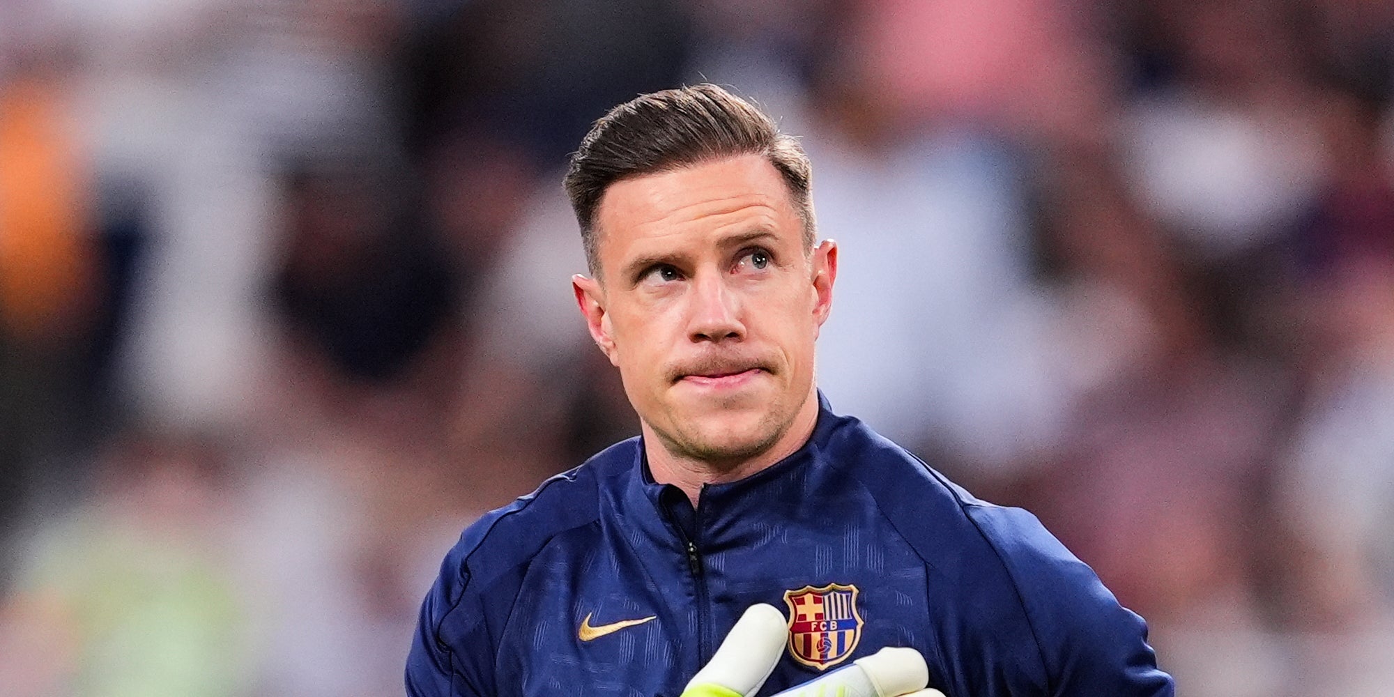 Ter Stegen, durant un partit amb el Barça | Europa Press