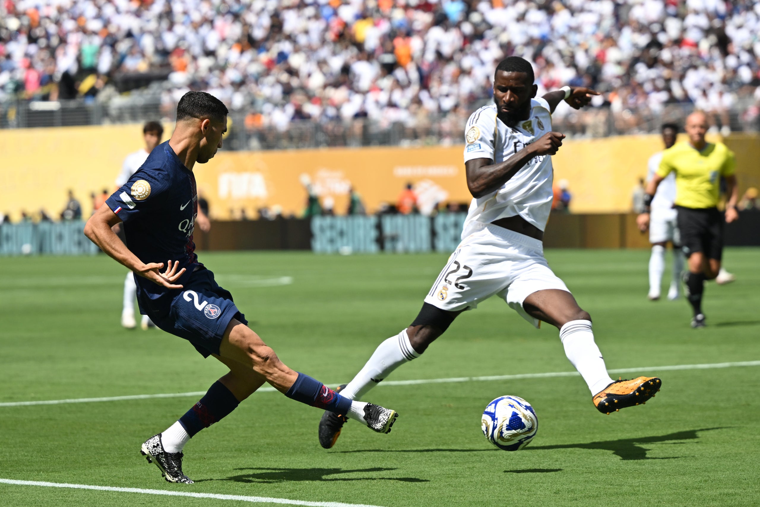 Antonio Rüdiger, durant el PSG-Madrid | Europa Press