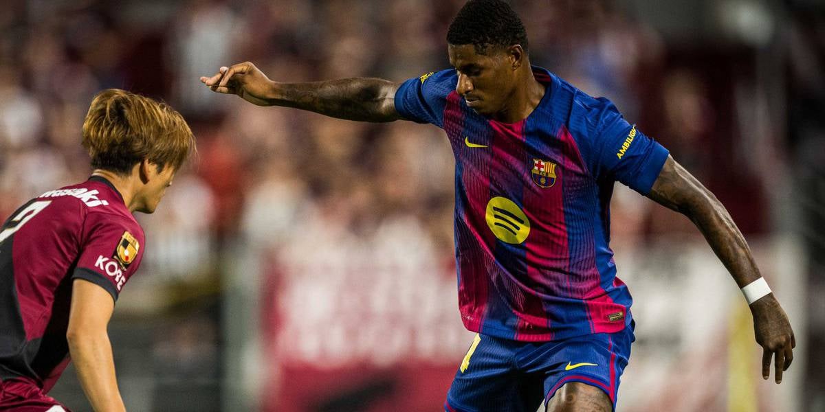 Marcus Rashford, durante el Vissel Kobe-Barça | FC Barcelona