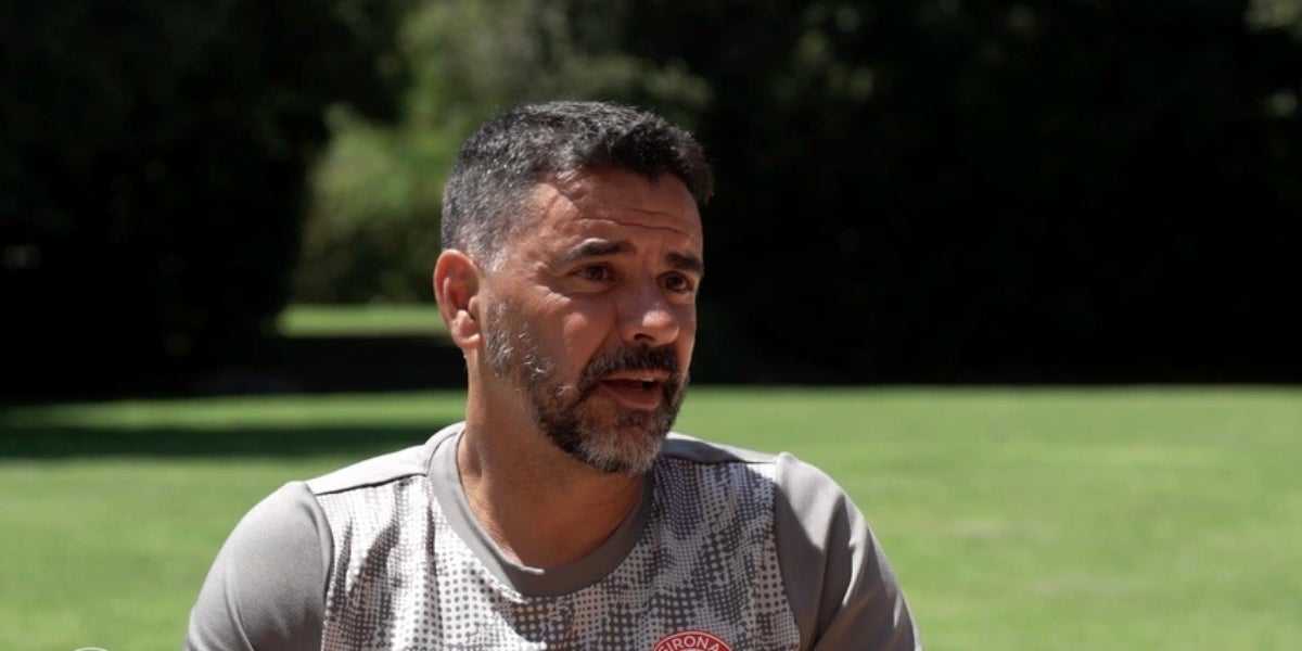 Míchel Sánchez, entrenador del Girona | Girona FC