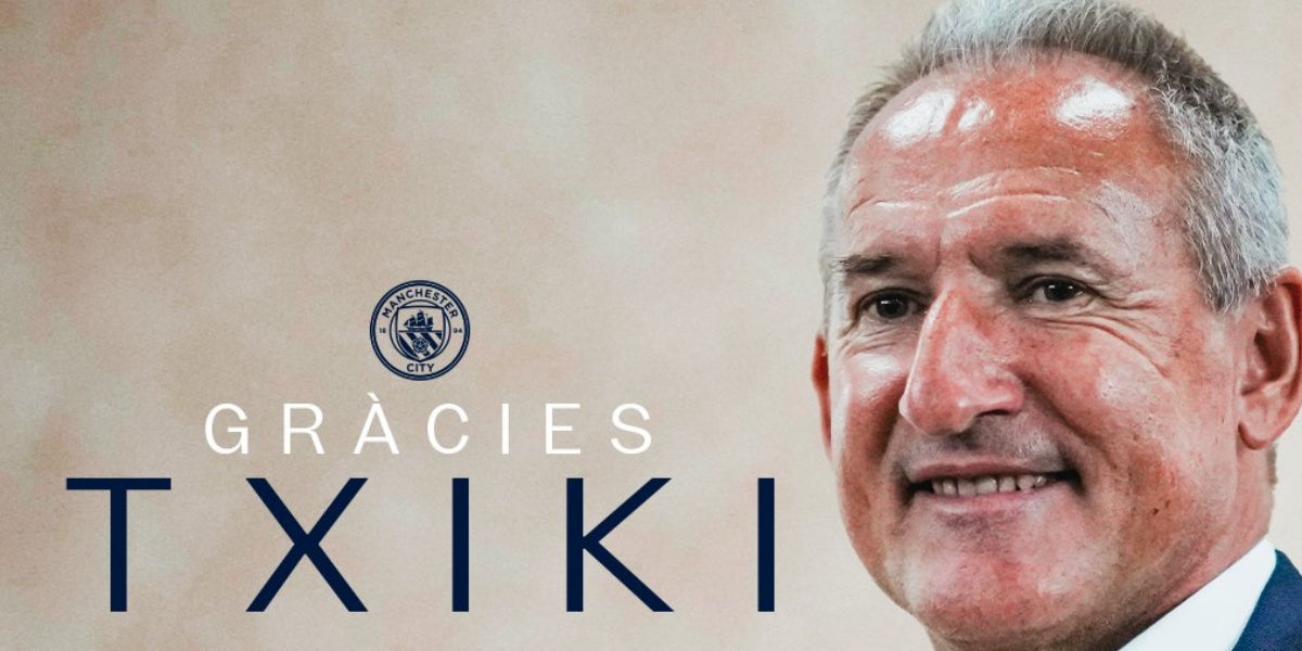 El Manchester City se despide de Txiki Begiristain | Manchester City