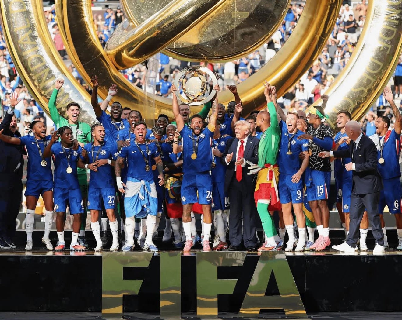 El Chelsea levantando el nuevo Mundial de Clubes | @fifaclubwordlclub