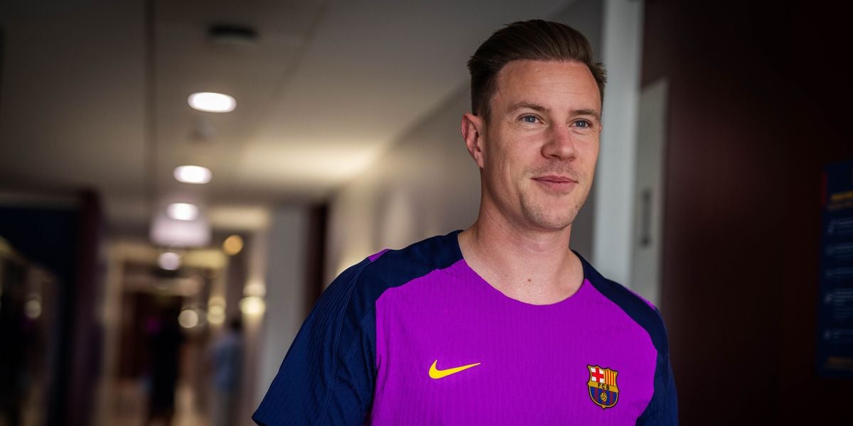 Ter Stegen, després de passar les proves mèdiques a la pretemporada 25/26 | FC Barcelona