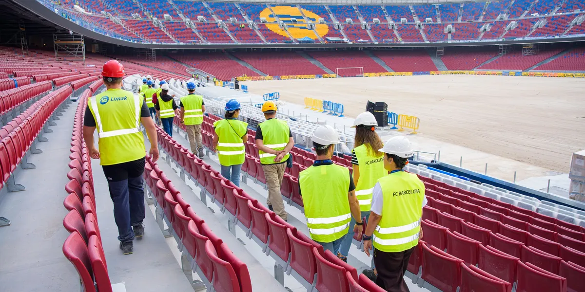 Prova de l'Spotify Camp Nou per als dies de partit | FC Barcelona
