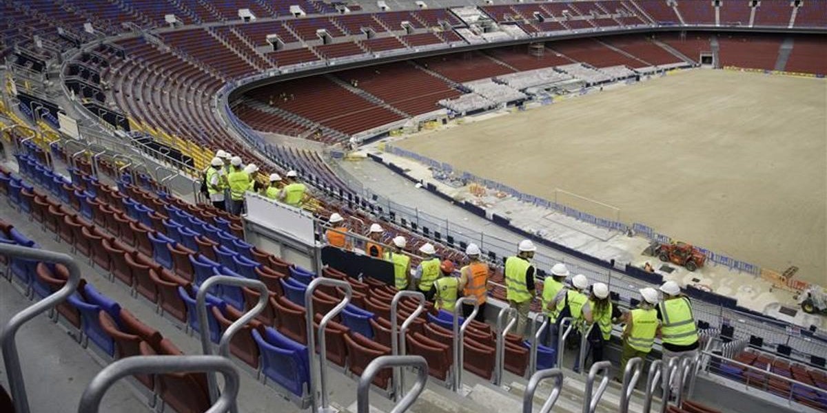 Prova de l'Spotify Camp Nou per als dies de partit | FC Barcelona