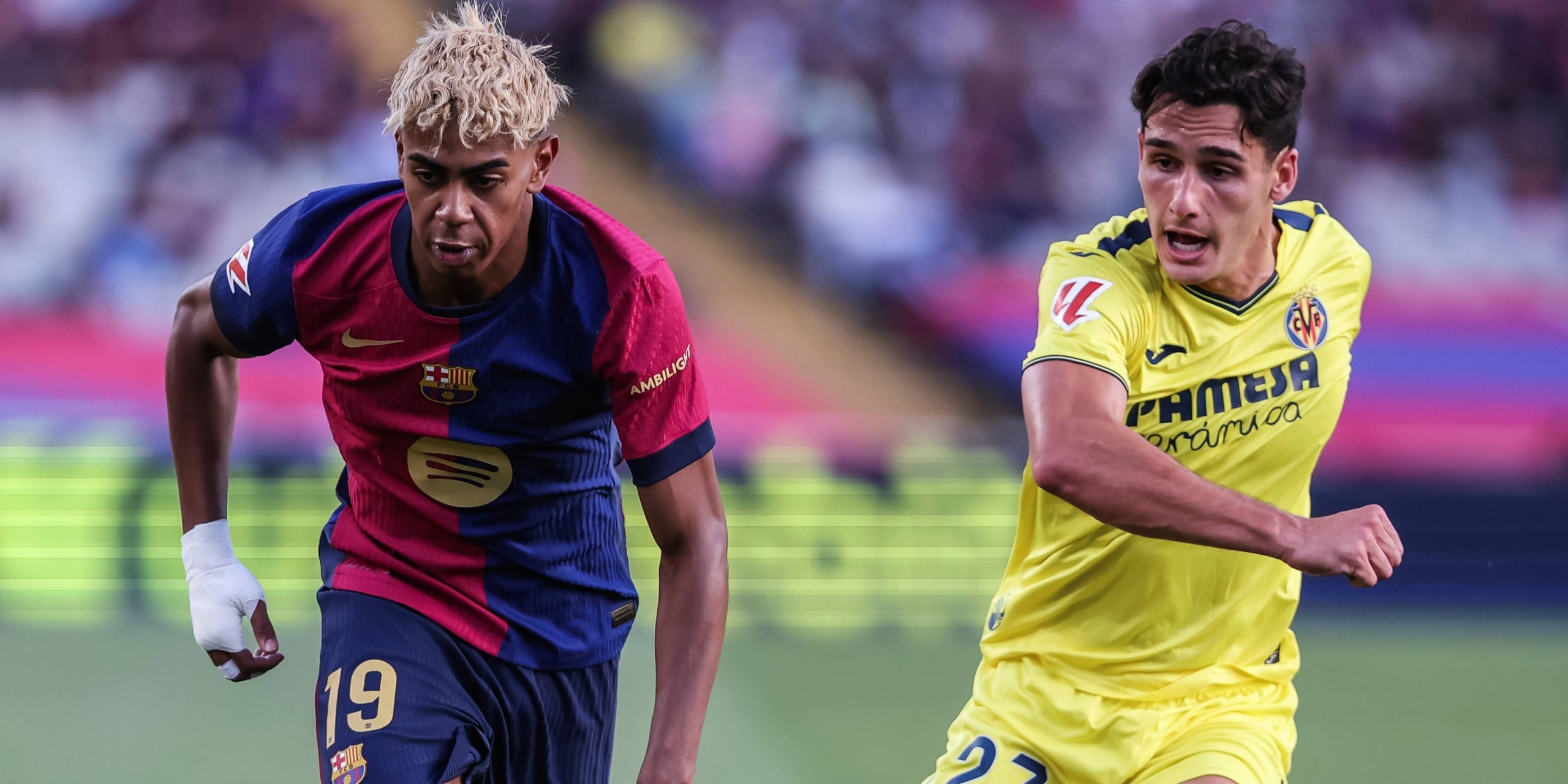 Lamine Yamal, durant l'últim partit del Barça contra el Vila-real | Europa Press