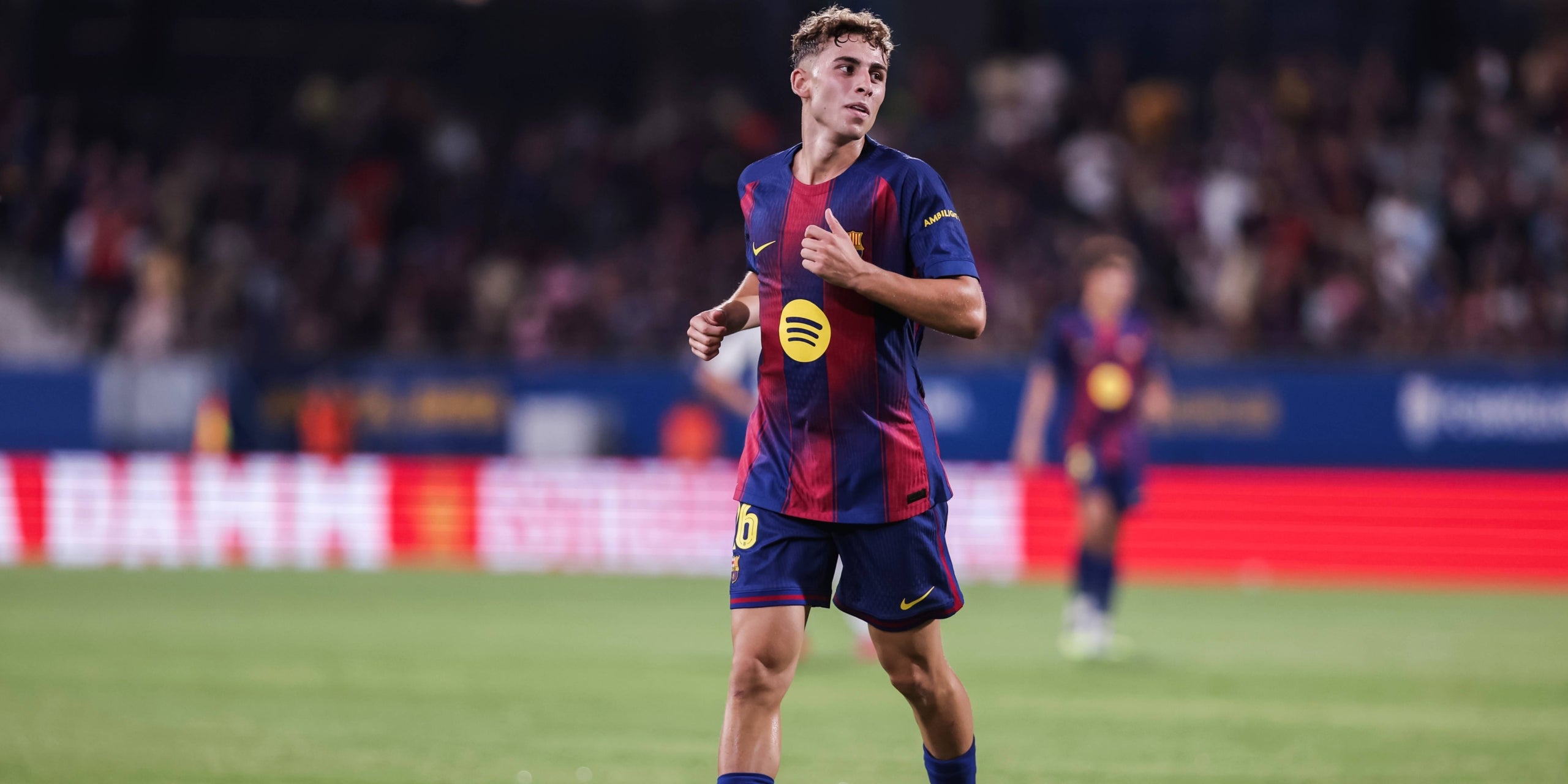 Fermín López, durant el Gamper | Europa Press