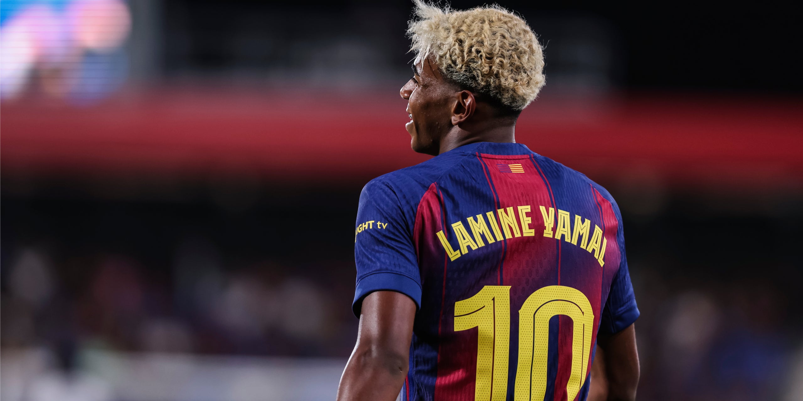 Lamine Yamal, jugant amb el Barça | Europa Press