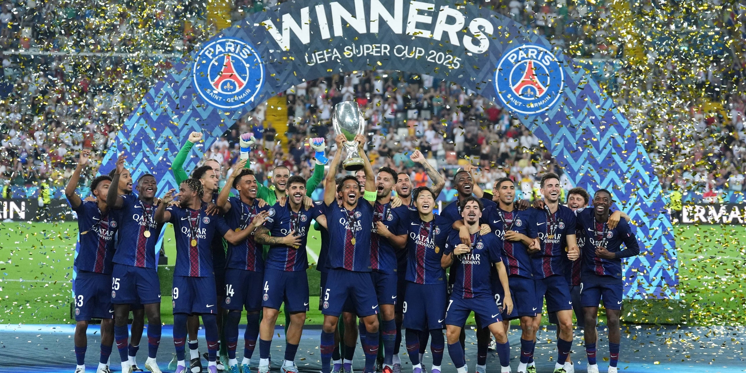 El PSG, campeón de la Supercopa de Europa | Europa Press