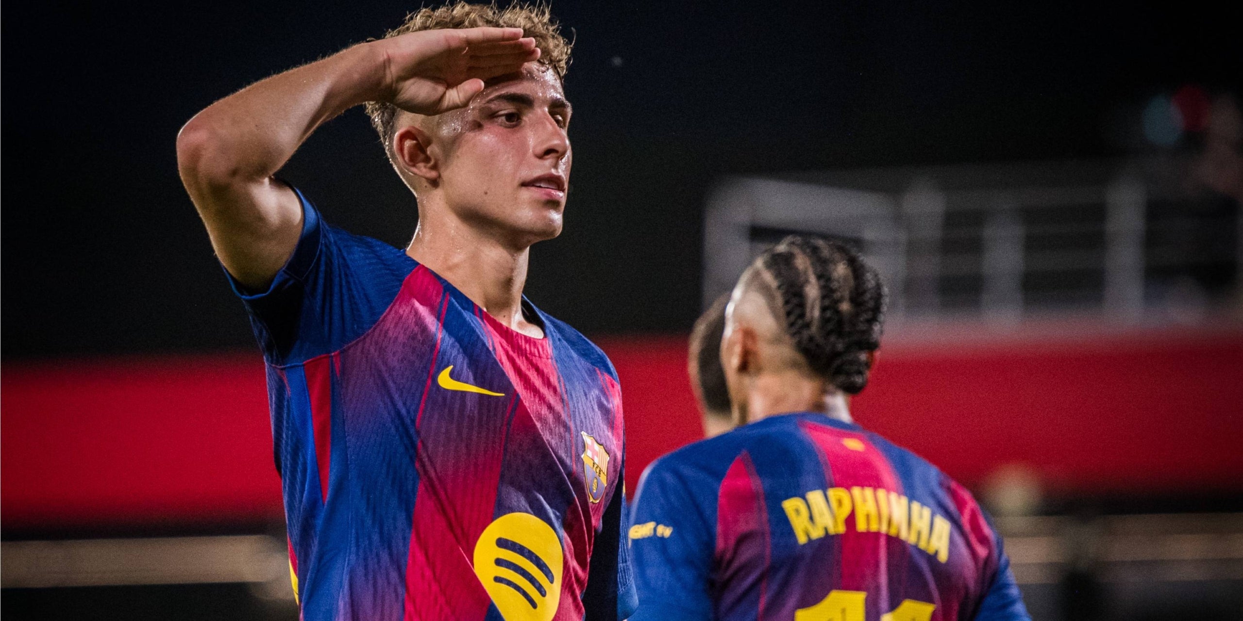 Fermín López, gran protagonista del Barça a la primera meitat | FC Barcelona