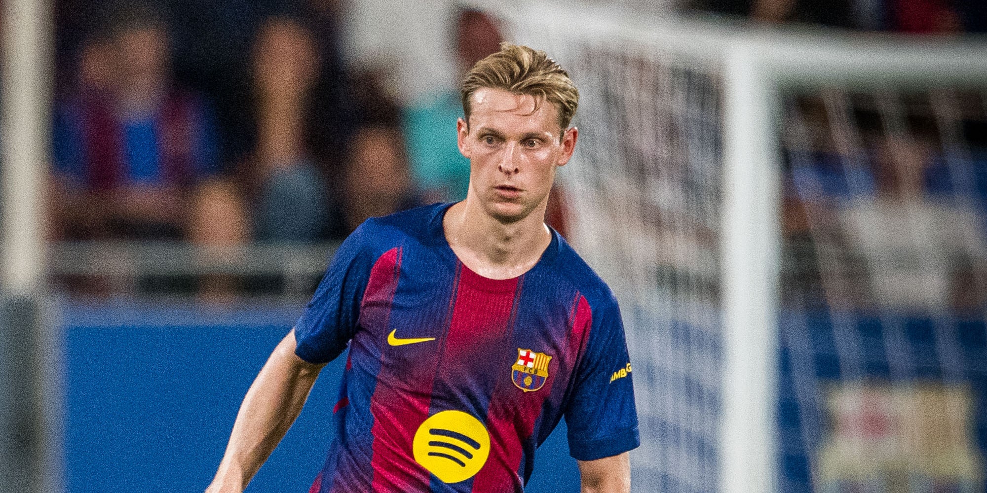 Frenkie de Jong, durant un partit amb el Barça | Europa Press