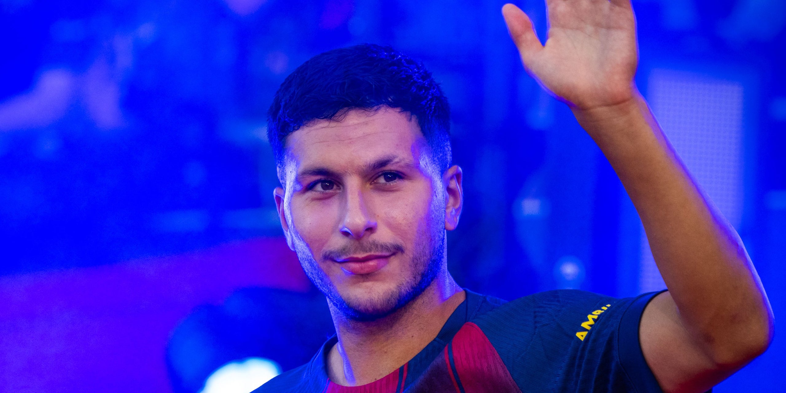 Roony Bardghji, durant la presentació del Gamper | FC Barcelona