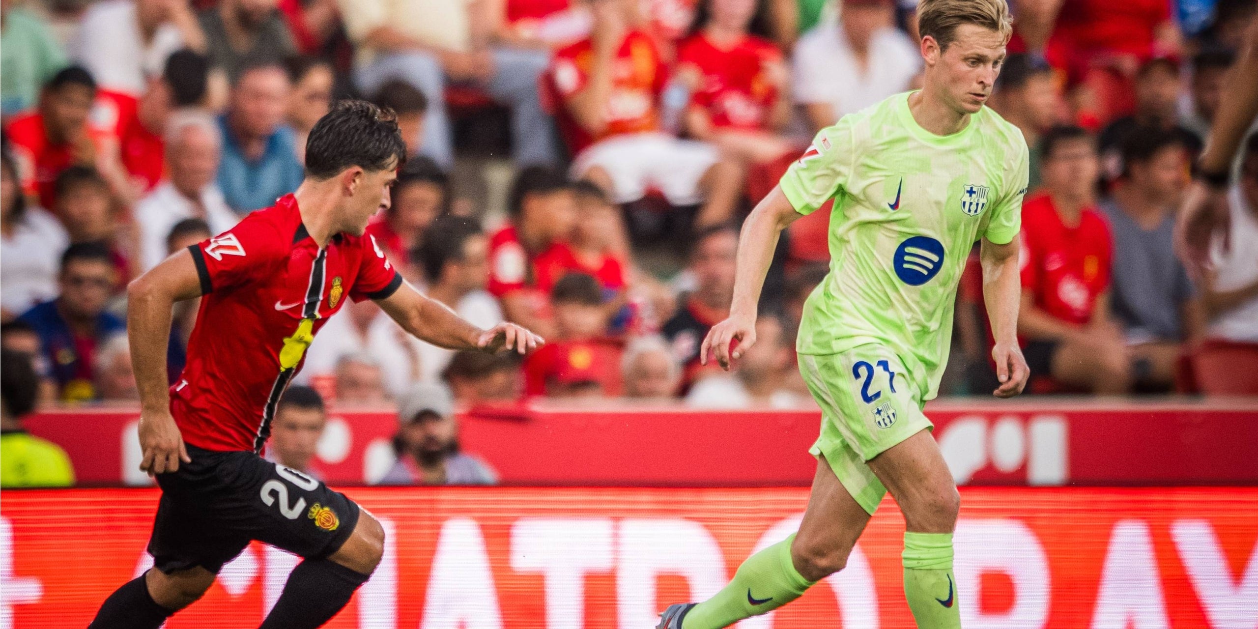 Frenkie de Jong, durant el Mallorca-Barça | FC Barcelona