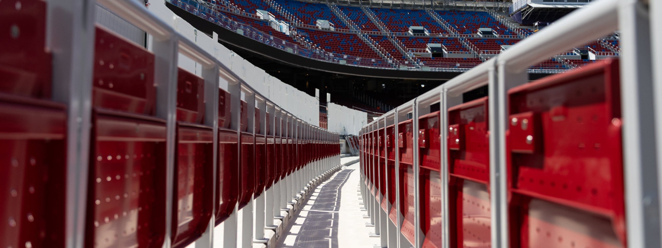 Los 'rail seats' de la nueva grada de animación del Spotify Camp Nou | FC Barcelona