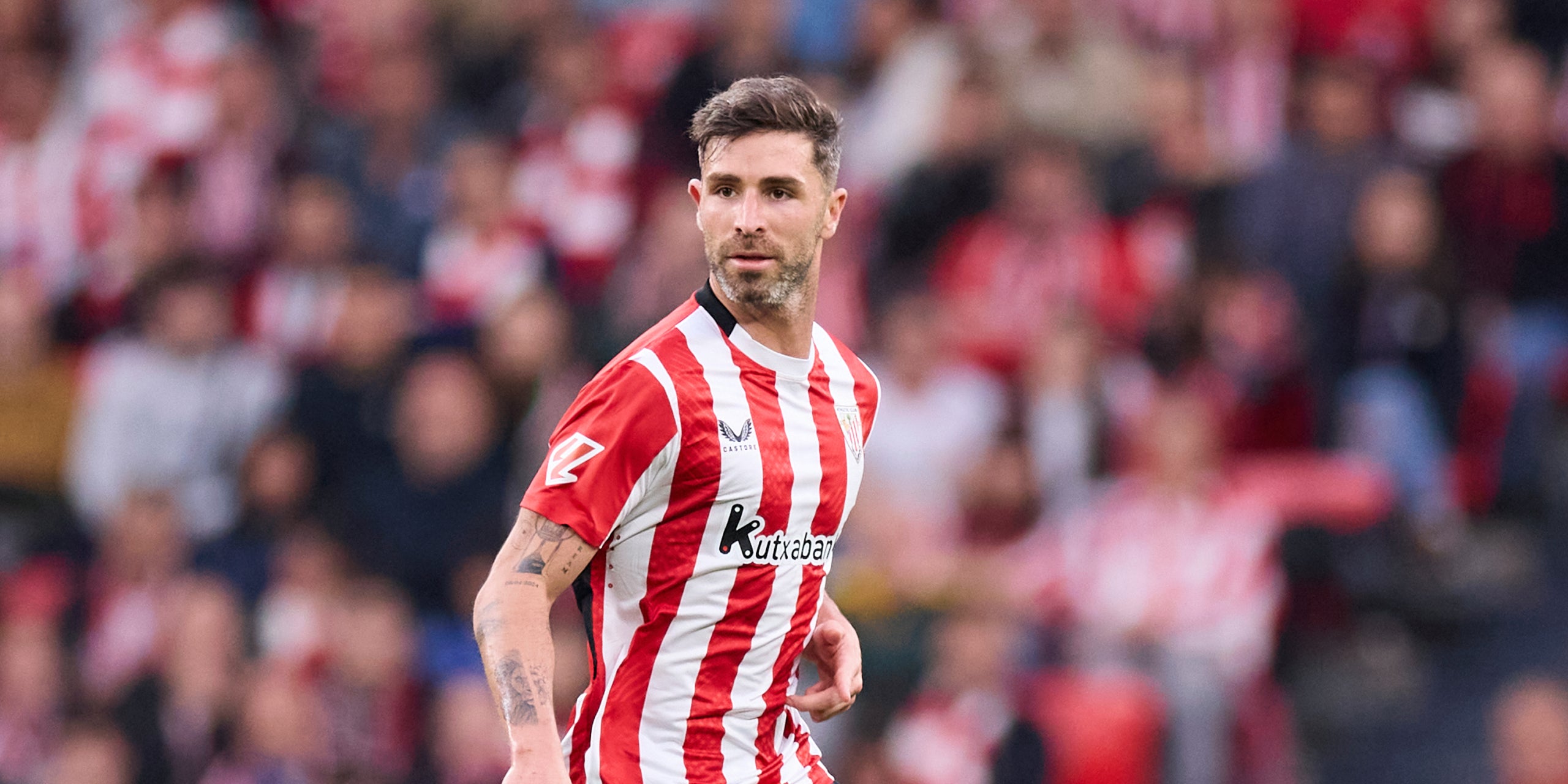 El defensa Yeray Álvarez, durant un partit amb l'Athletic Club | Europa Press