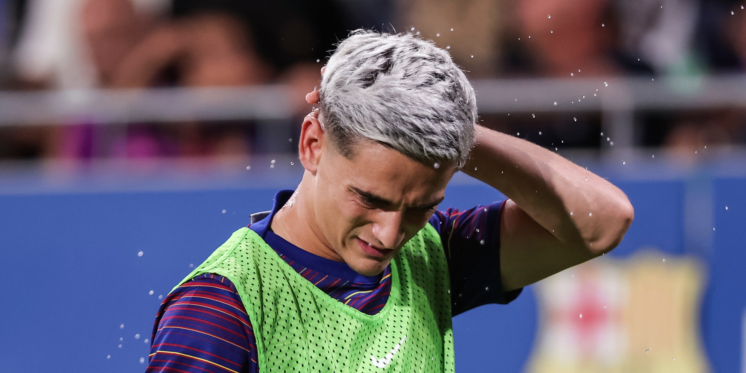 Gavi, durant un partit amb el Barça | Europa Press