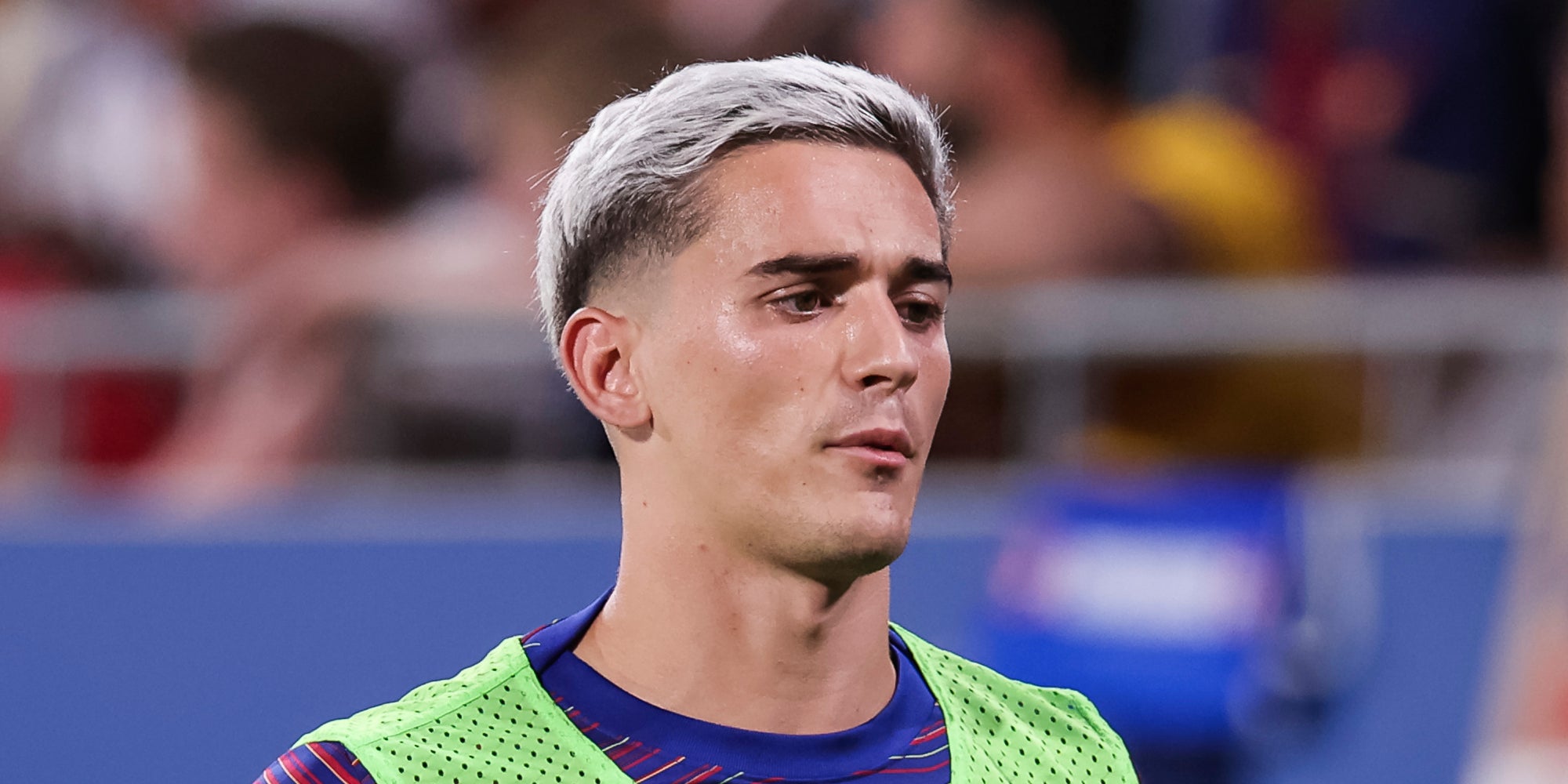 Gavi, durant un partit amb el Barça | Europa Press