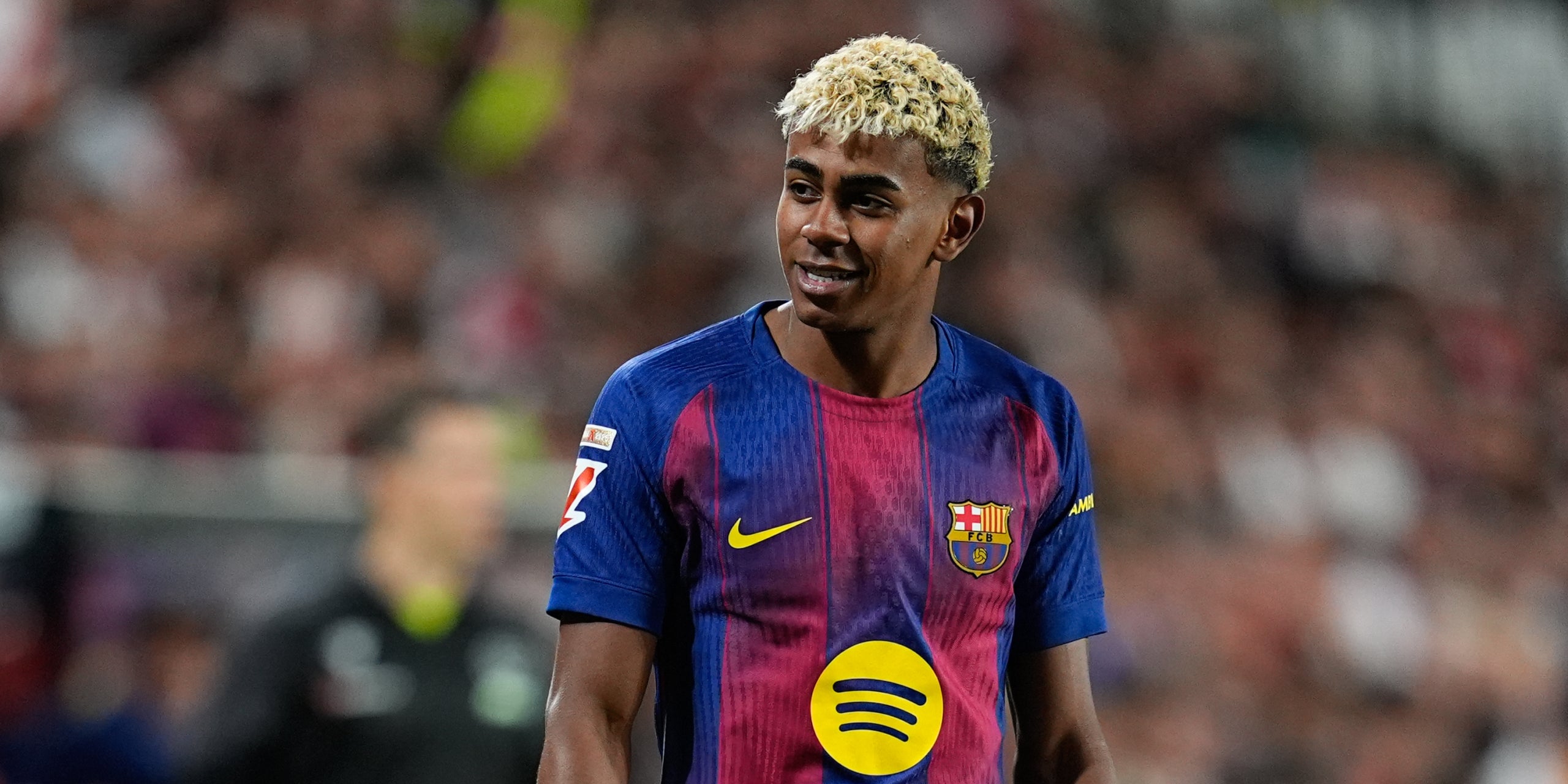 Lamine Yamal, durant un partit amb el Barça | Europa Press