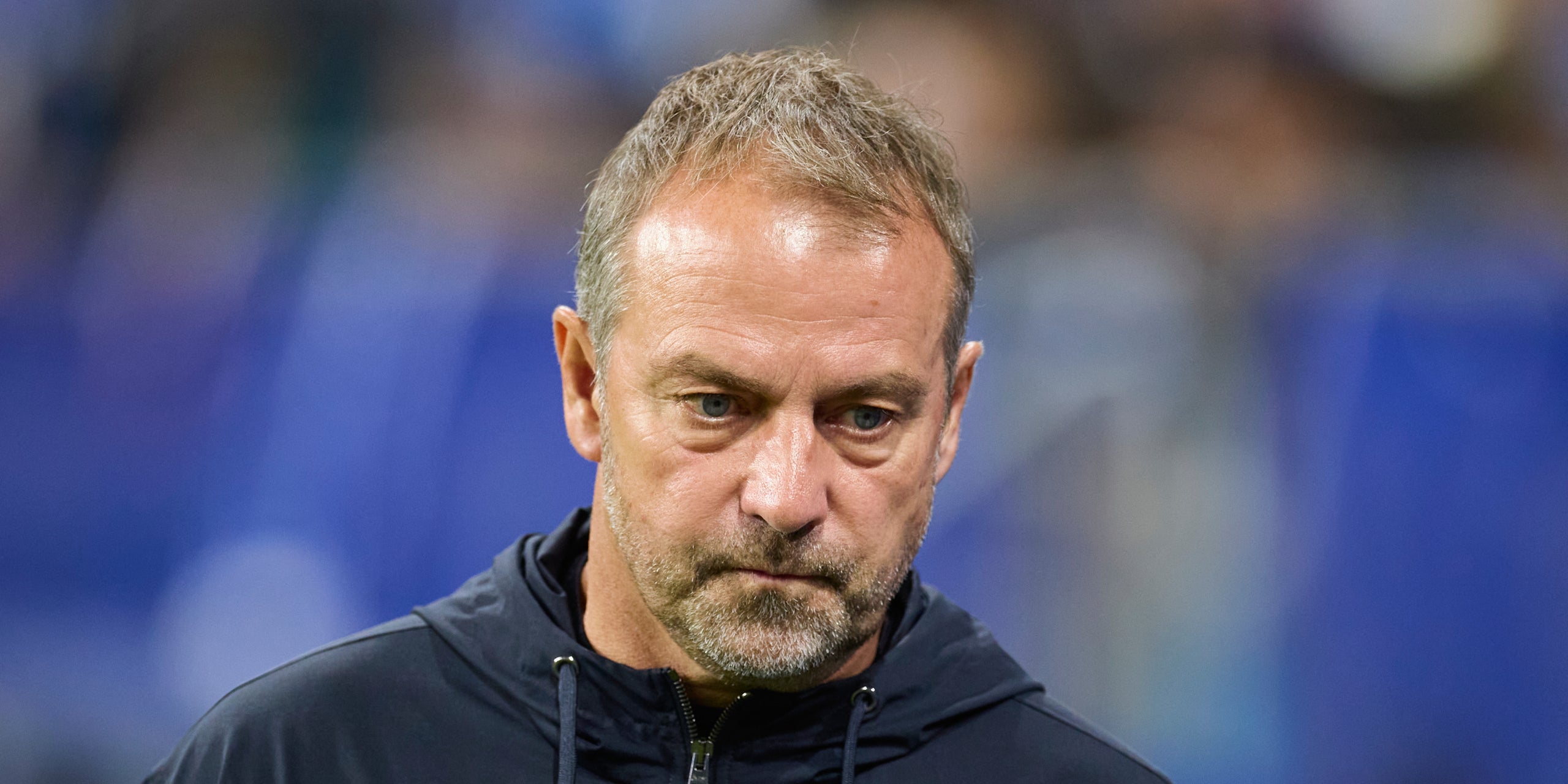 Hansi Flick, durant un partit amb el Barça | Europa Press