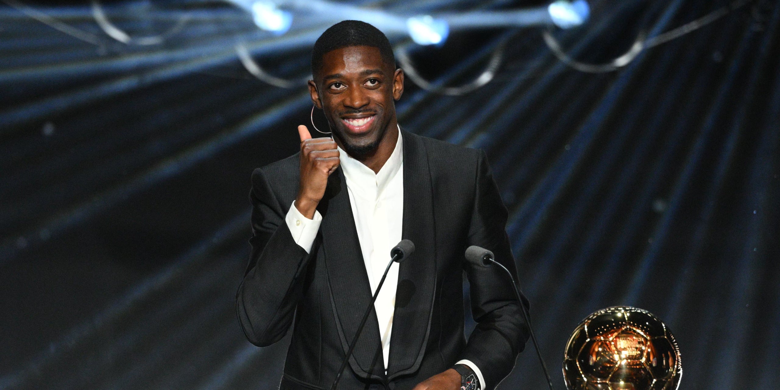 Ousmane Dembélé, guanyador de la Pilota d'Or 2025 | @ballondor