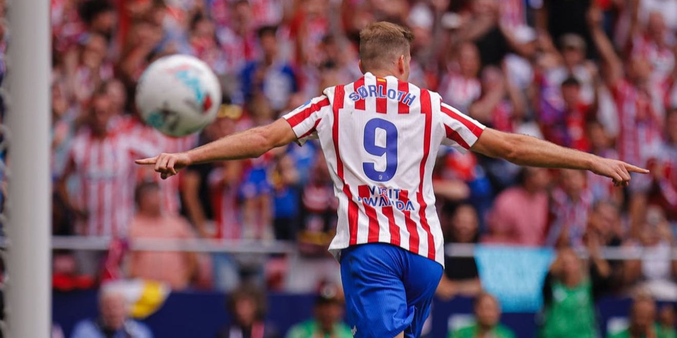 Alexander Sorloth, davanter de l'Atlètic de Madrid | @Atleticodemadrid
