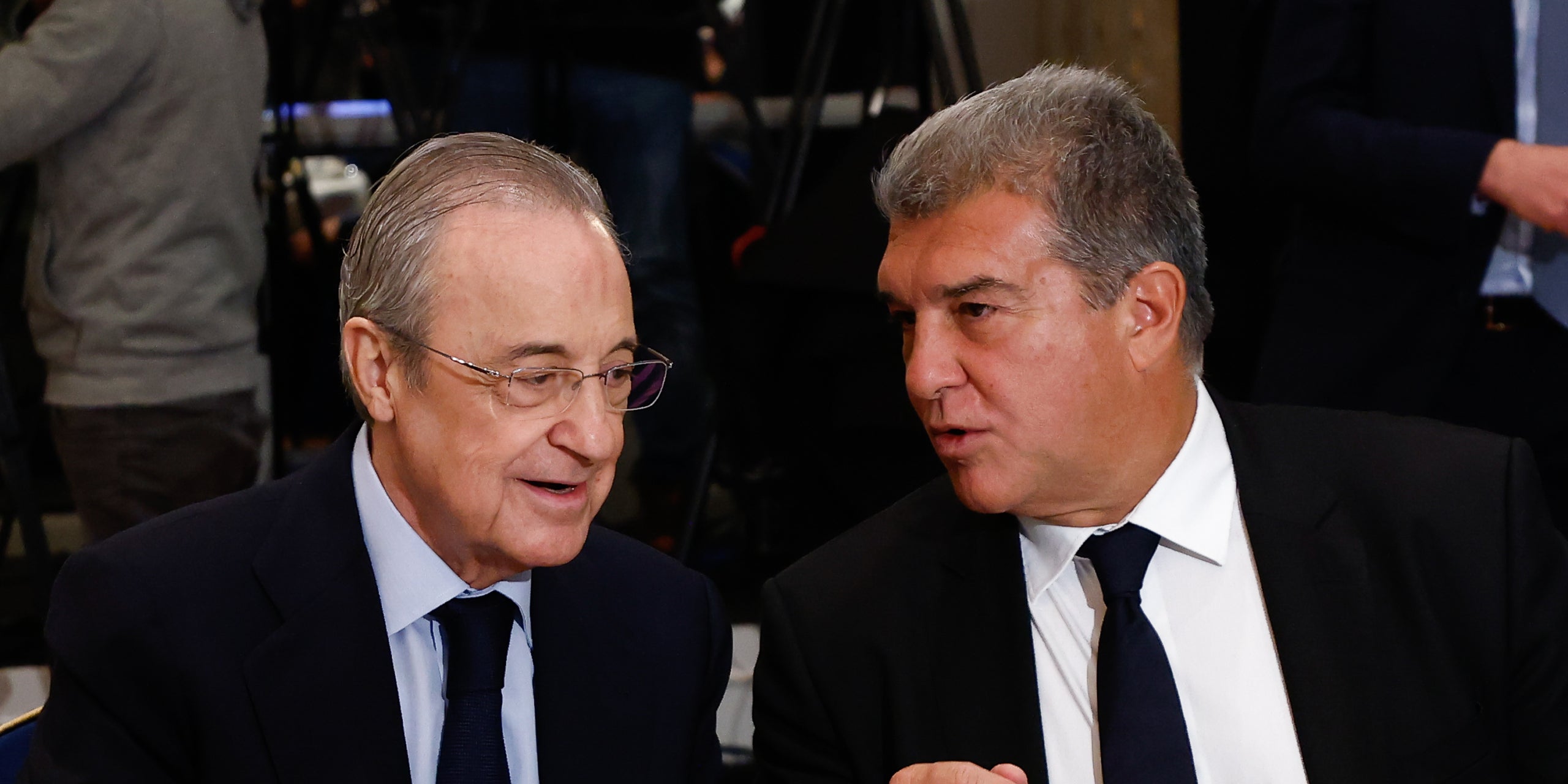 Florentino Pérez y Joan Laporta, en una imagen de archivo | Europa Press