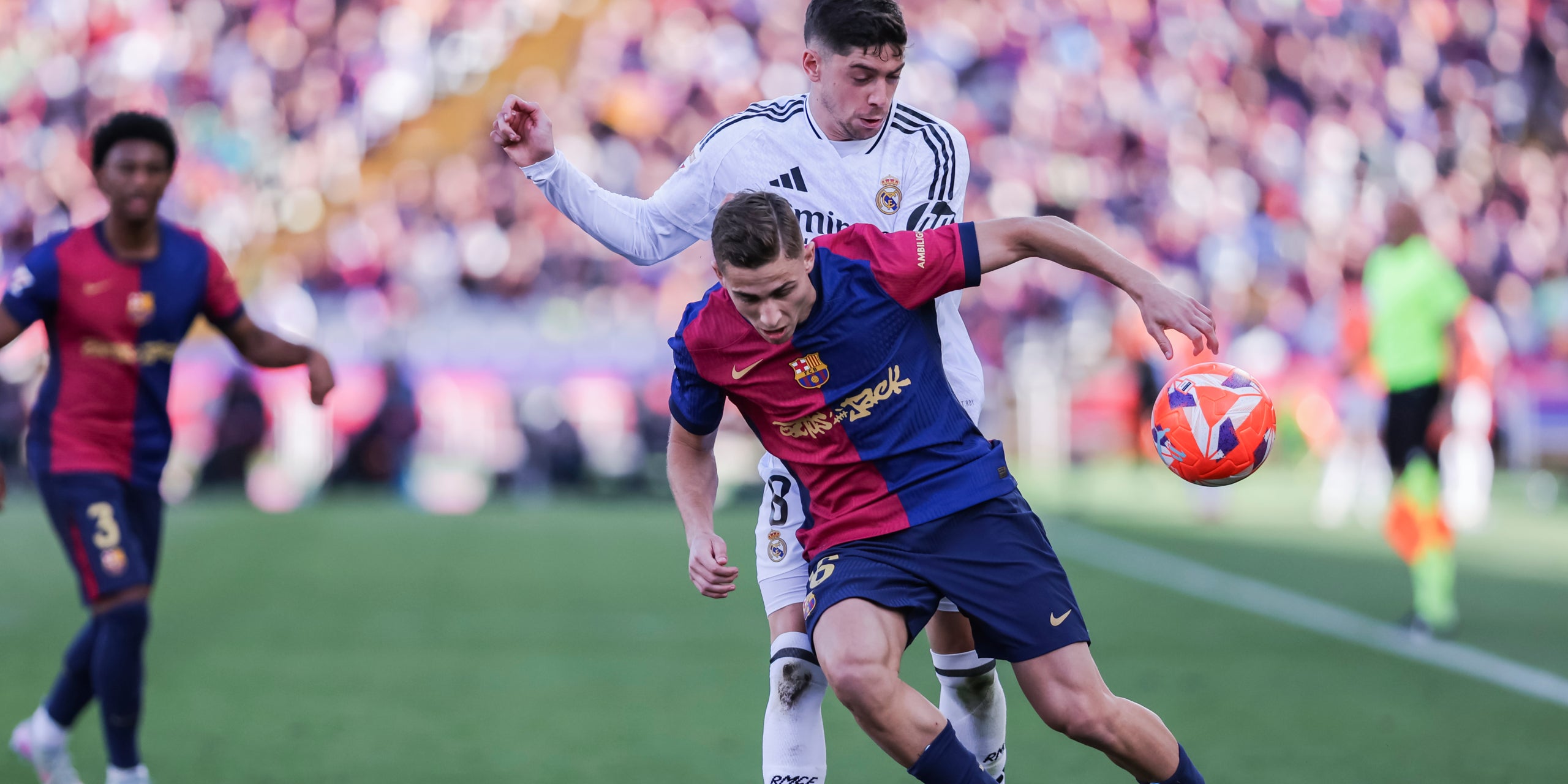 Fermín López, durante un partido contra el Madrid | Europa Press