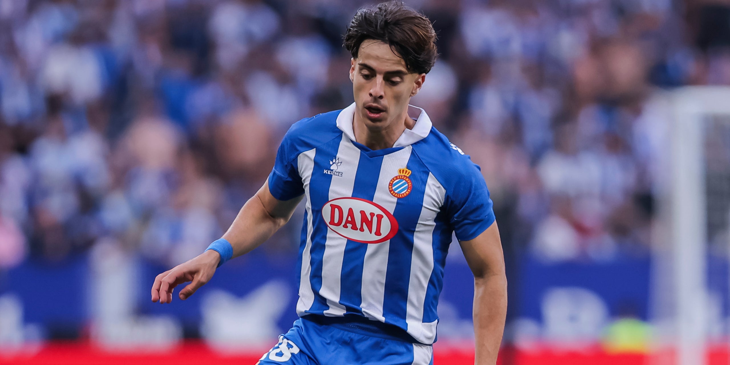 Álvaro Aguado, durant un partit de l'Espanyol | Europa Press