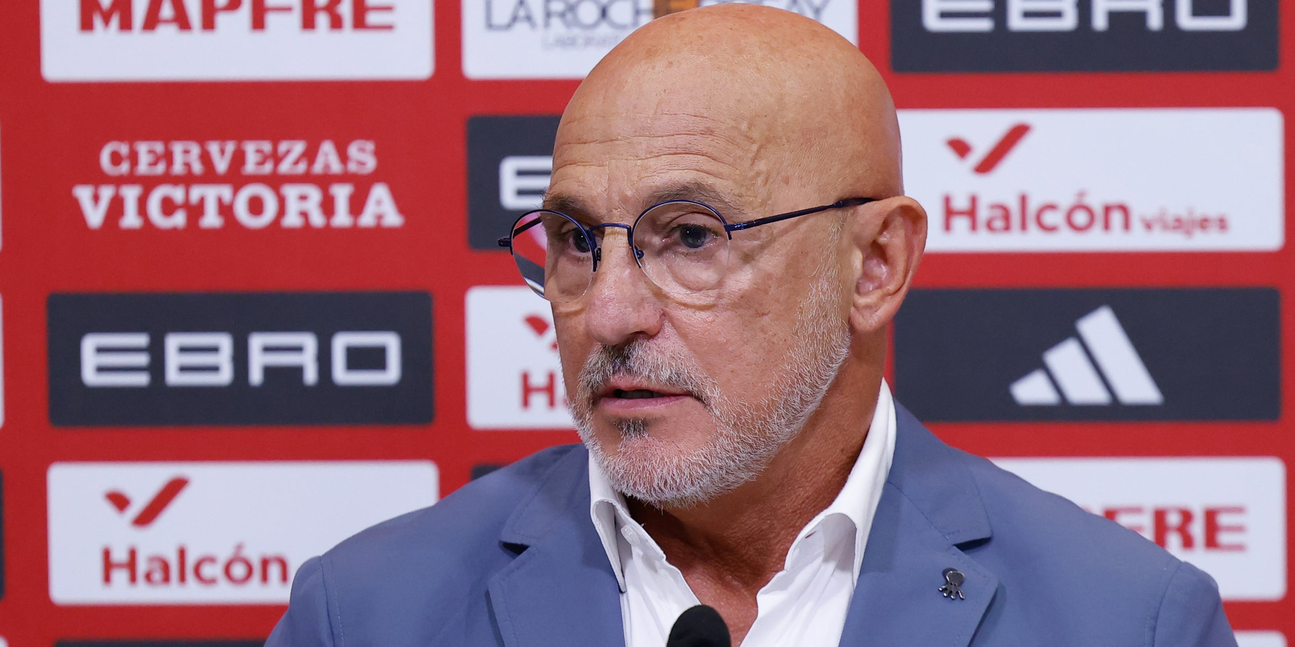 Luis de la Fuente, en una rueda de prensa | Europa Press