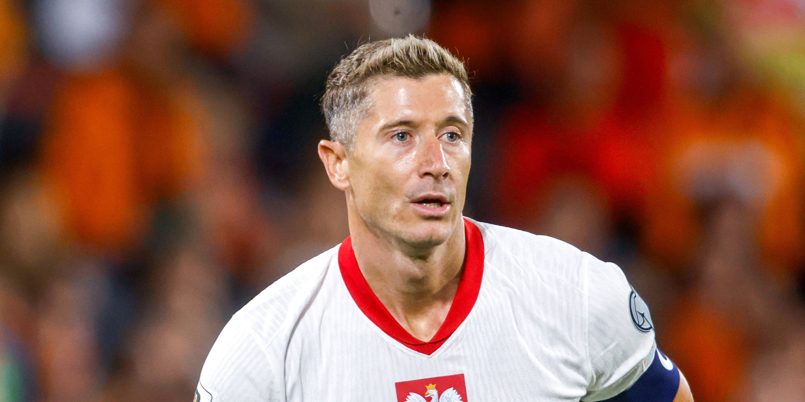 Robert Lewandowski, durant un partit amb la selecció polonesa | Europa Press
