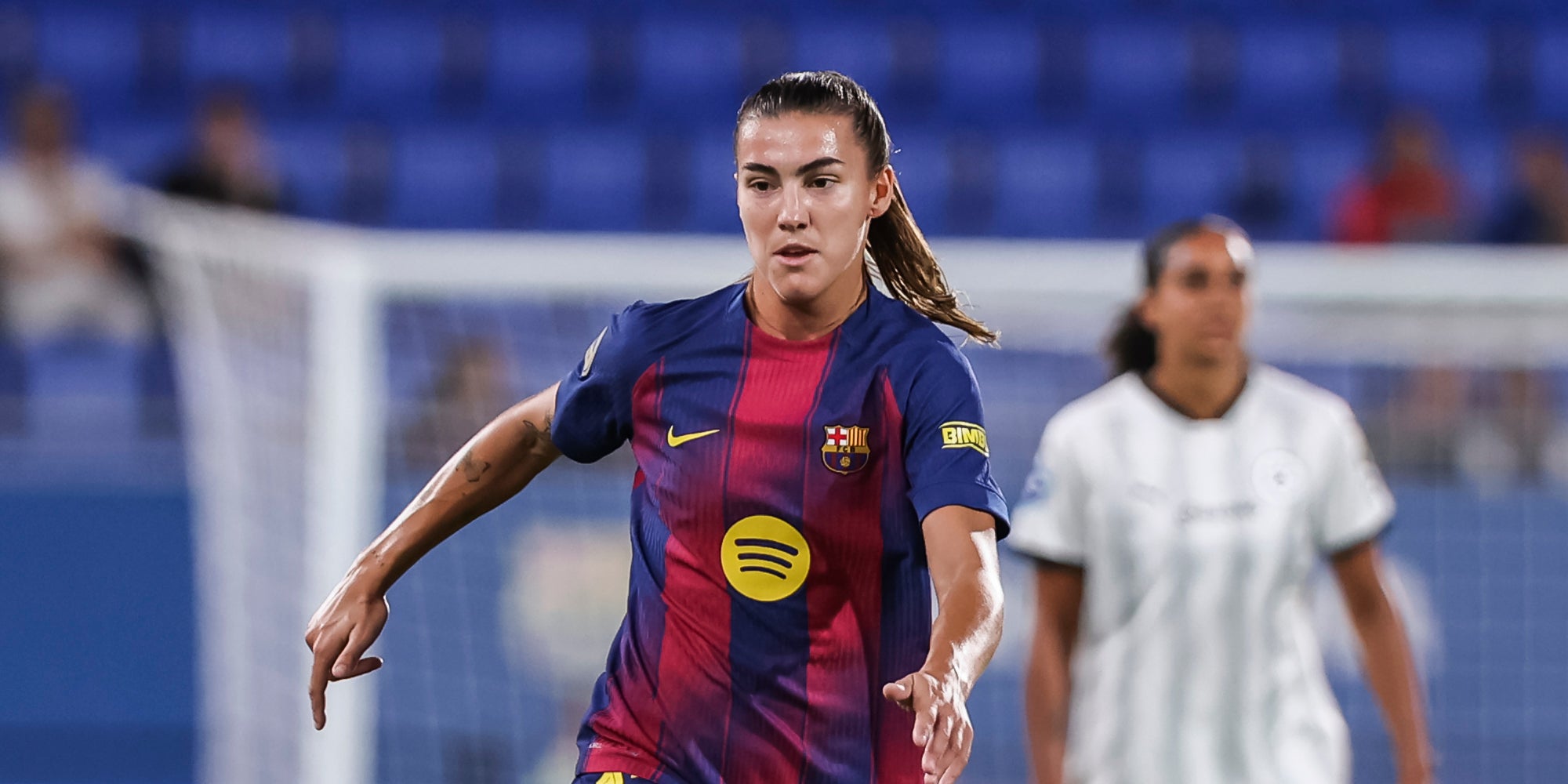 Patri Guijarro, durant un partit amb el Barça | Europa Press
