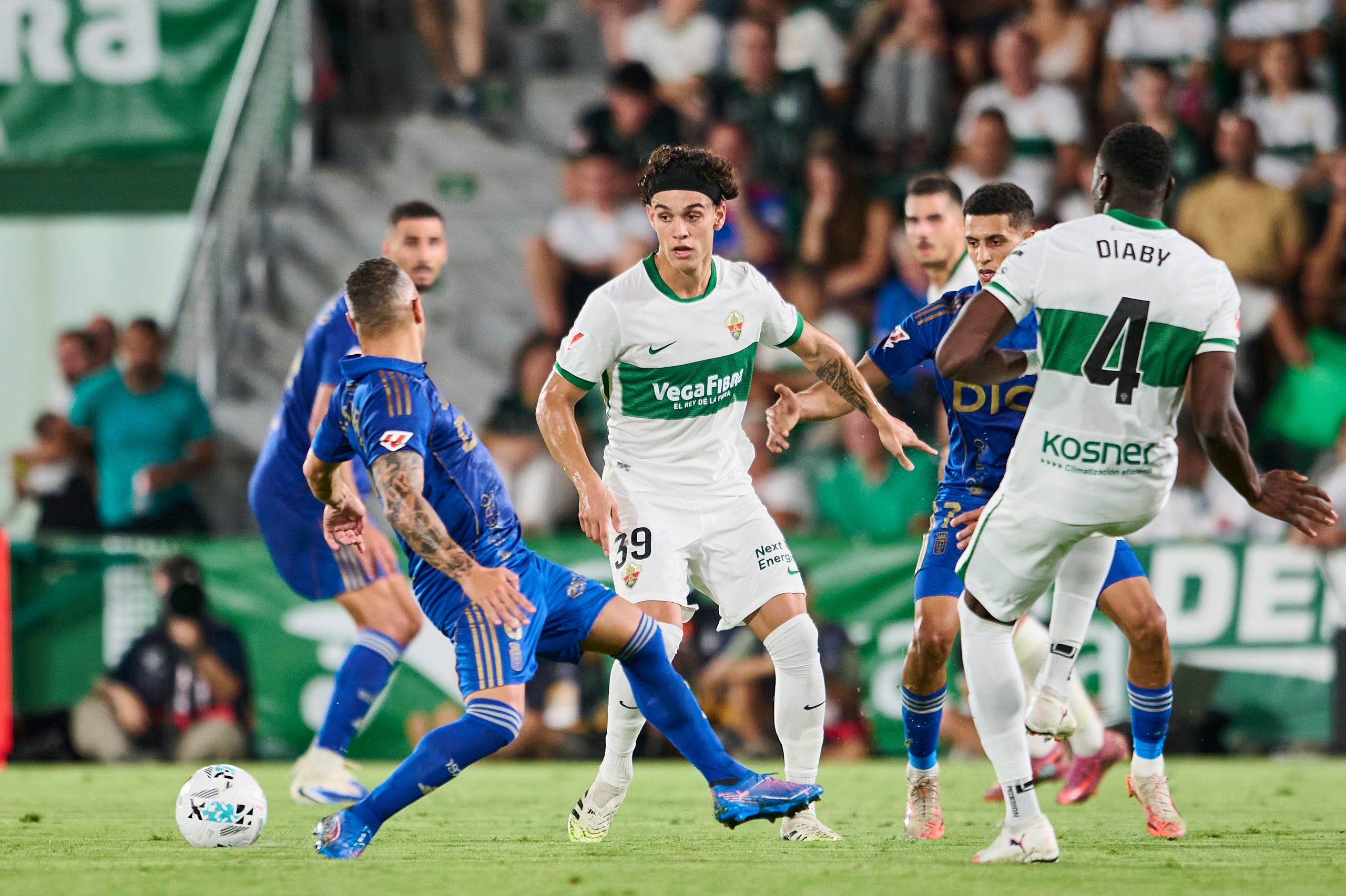 Héctor Fort, durant un partit amb l'Elx | Europa Press