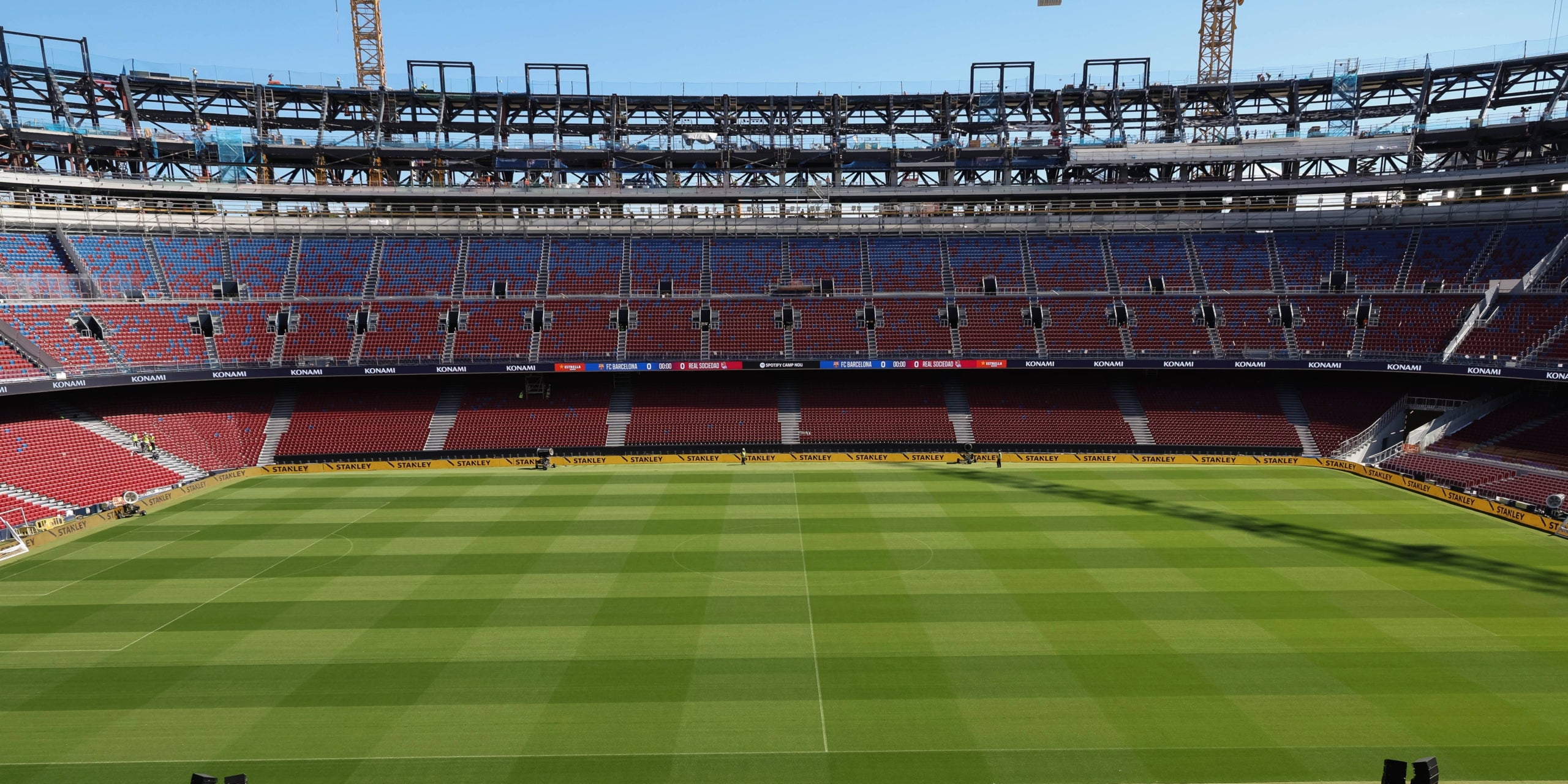L'estat actual de l'Spotify Camp Nou | Europa Press
