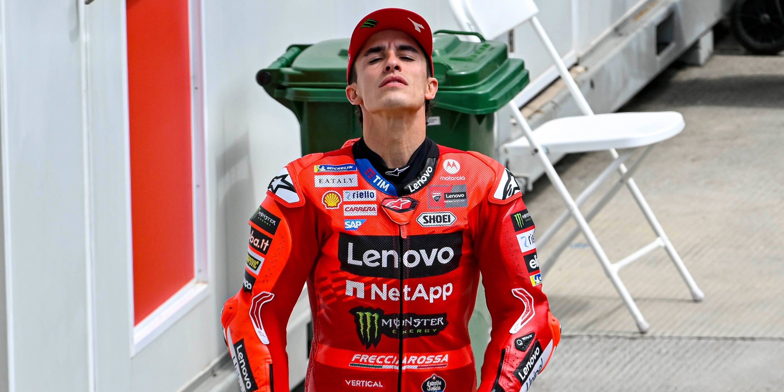 Marc Márquez, después de lesionarse | Europa Press