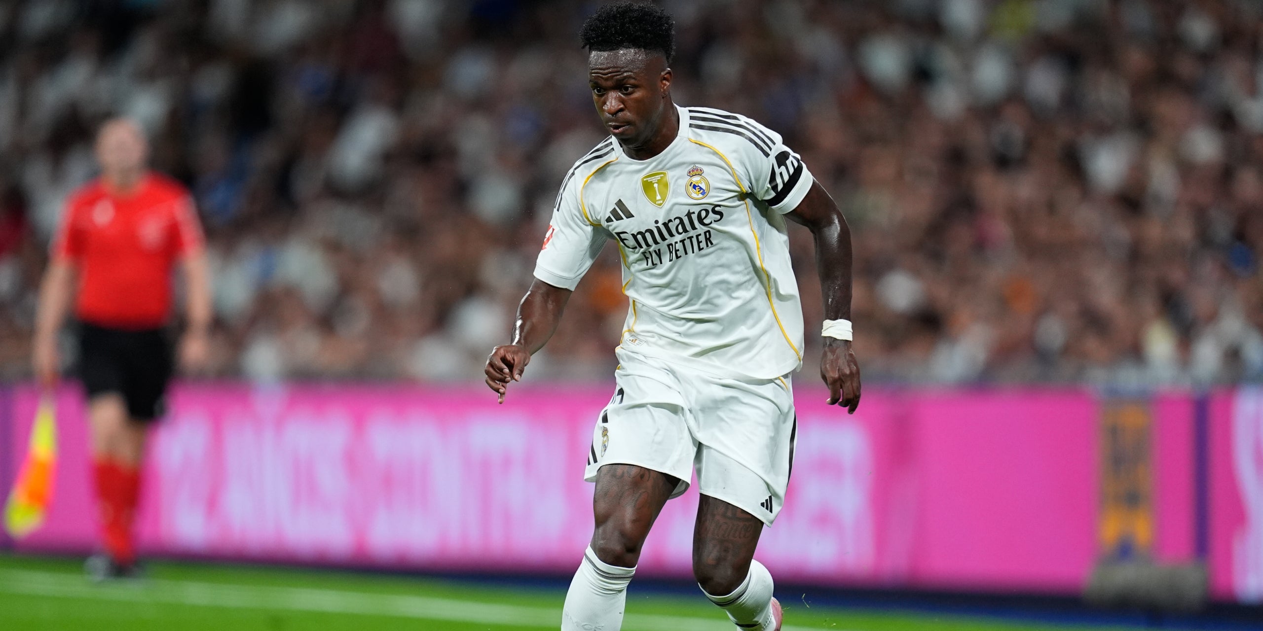 Vinicius Jr., durant un partit amb el Madrid | Europa Press