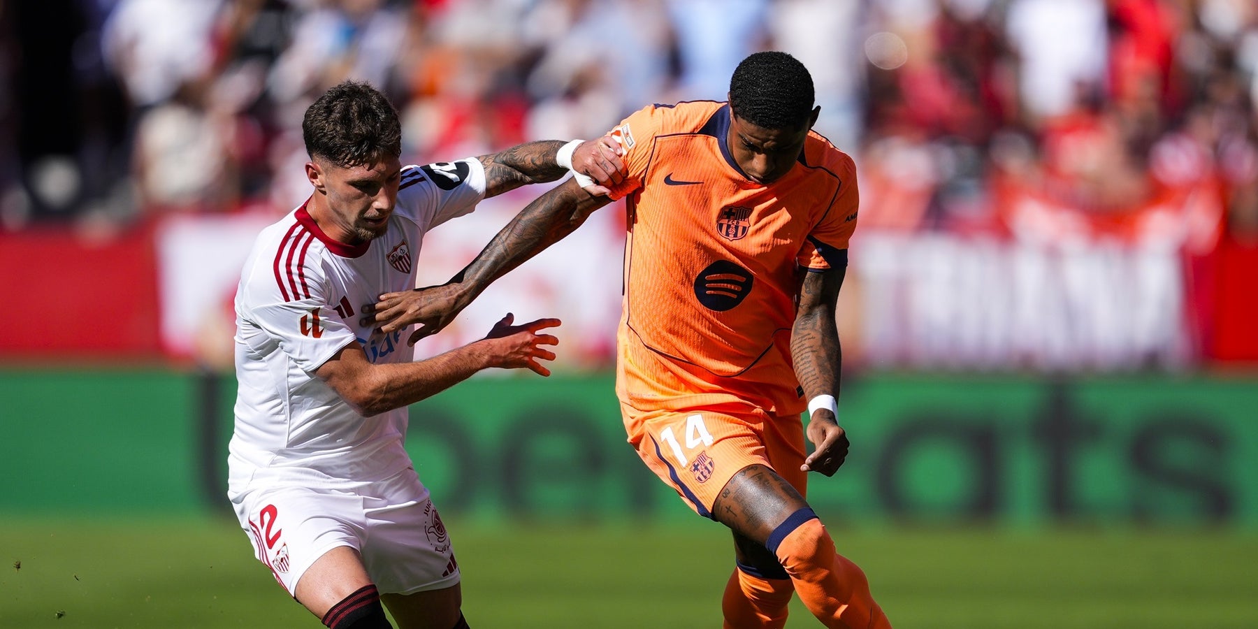 Marcus Rashford, durante el partido contra el Sevilla | Europa Press