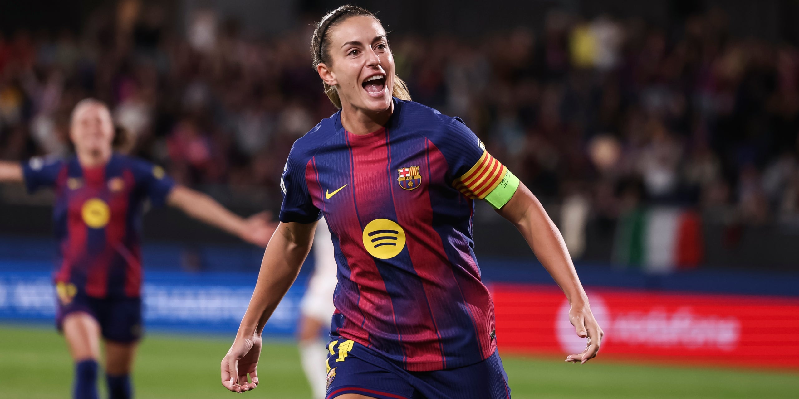 Alexia Putellas, celebrant un gol amb el Barça | Europa Press