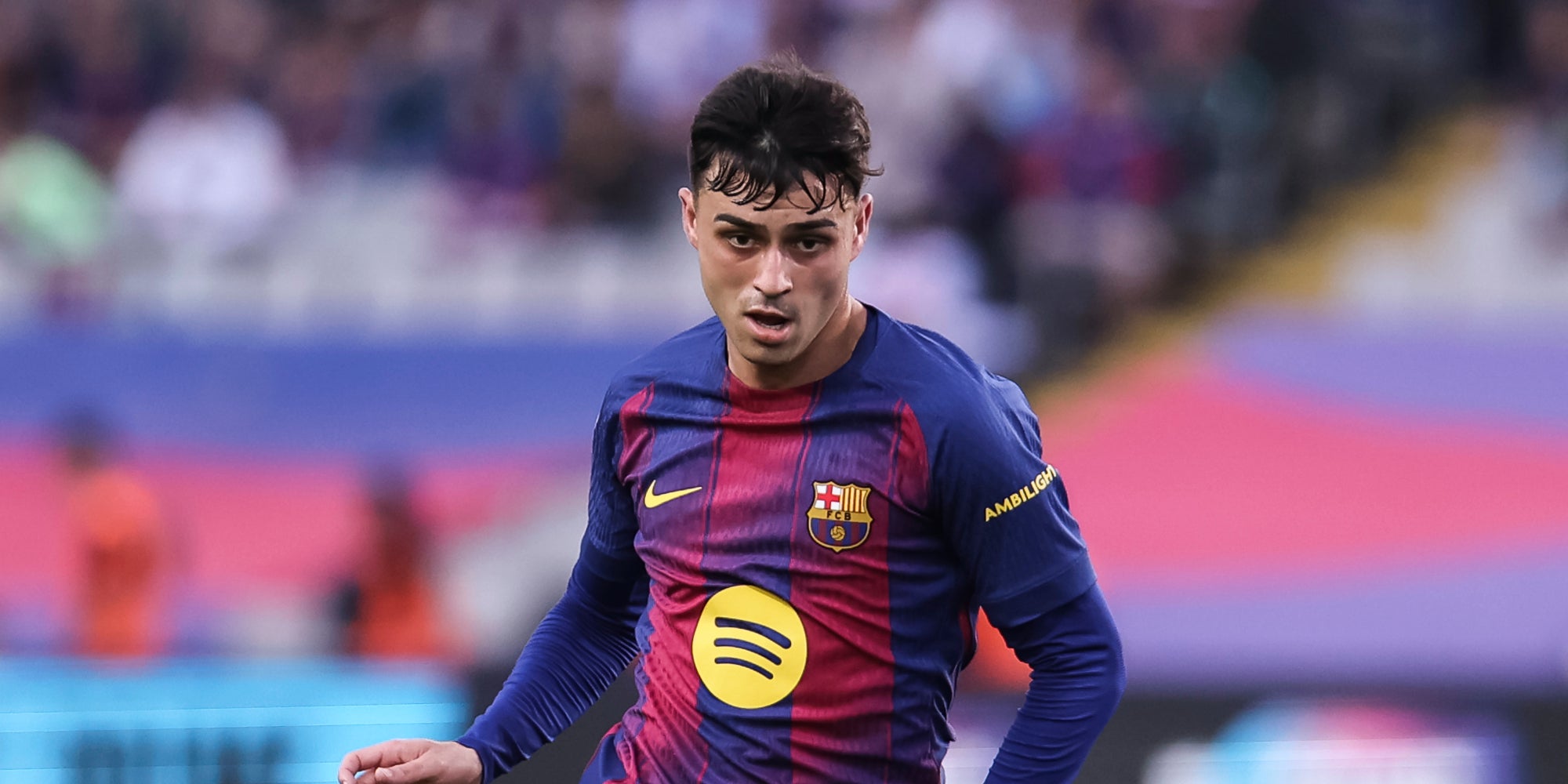 Pedri, durant un partit amb el Barça | Europa Press