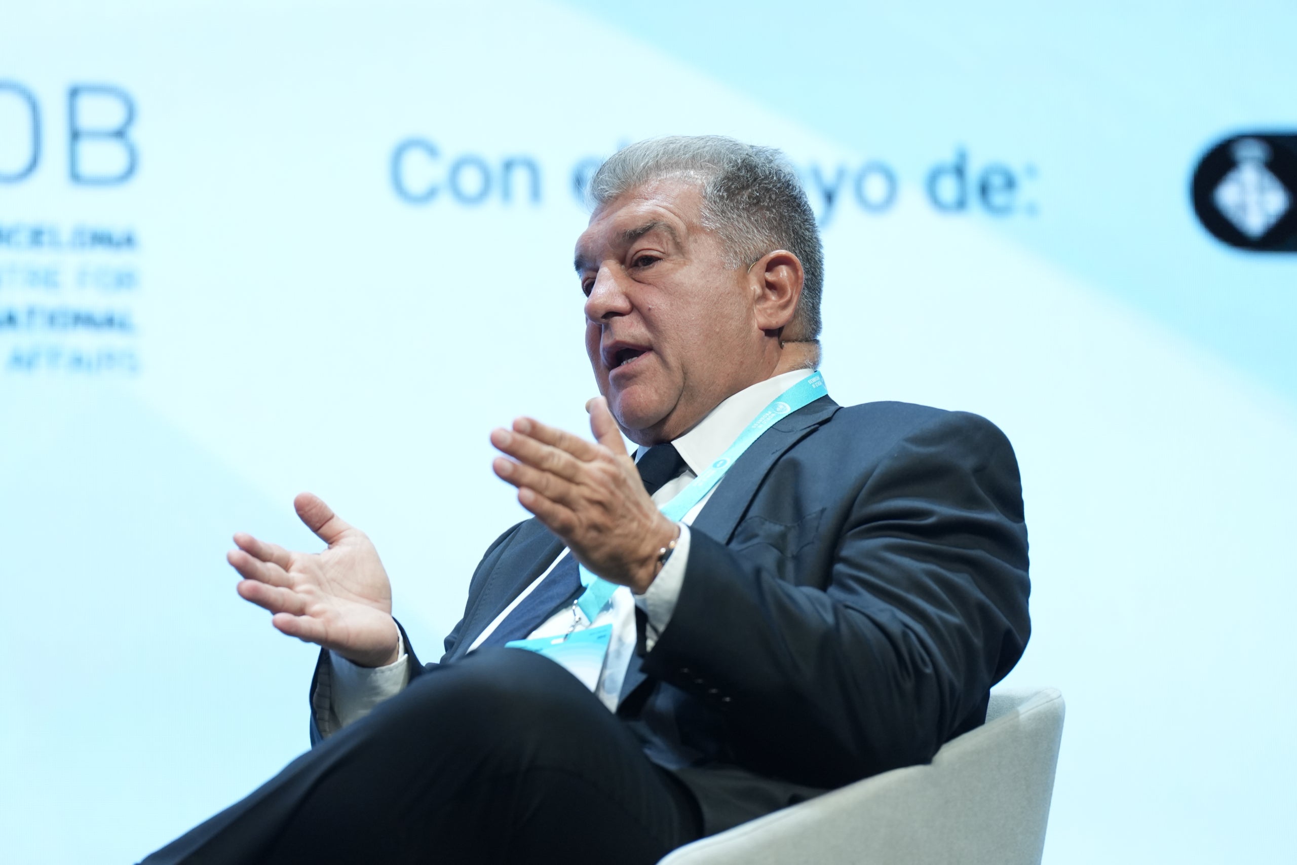 Joan Laporta, president del Barça | Europa Press