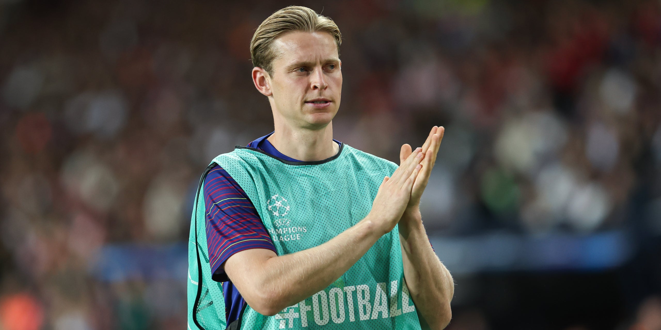 Frenkie de Jong, abans d'un partit amb el Barça | Europa Press