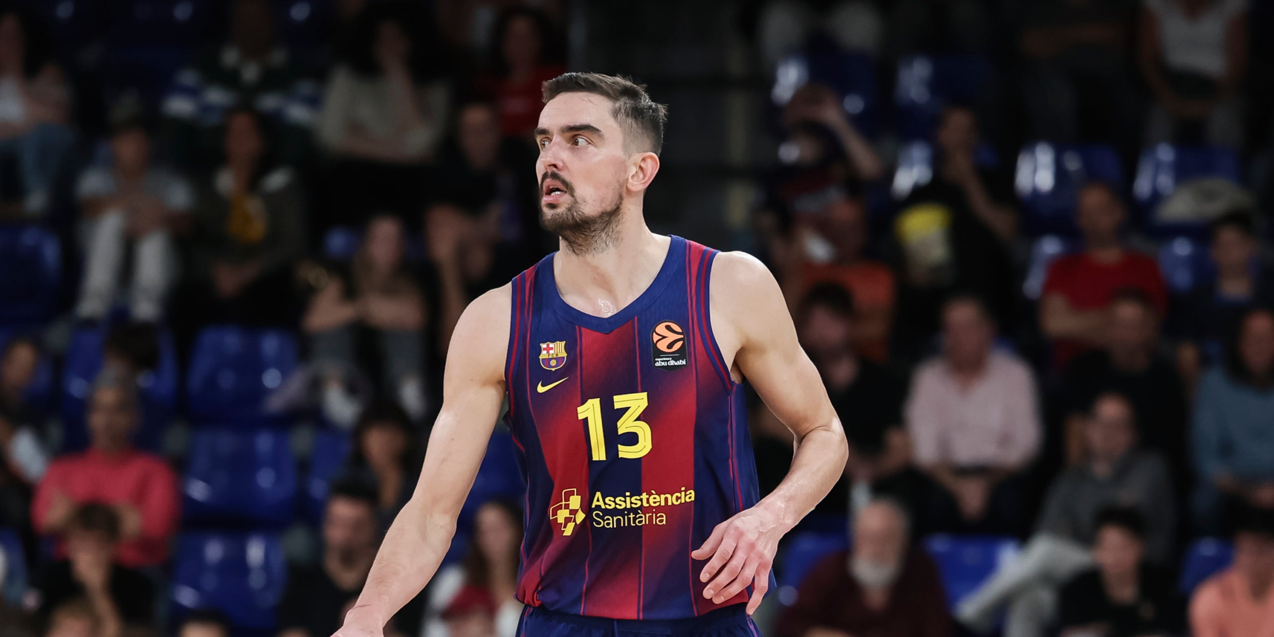 Tomas Satoransky, durant un partit amb el Barça | Europa Press