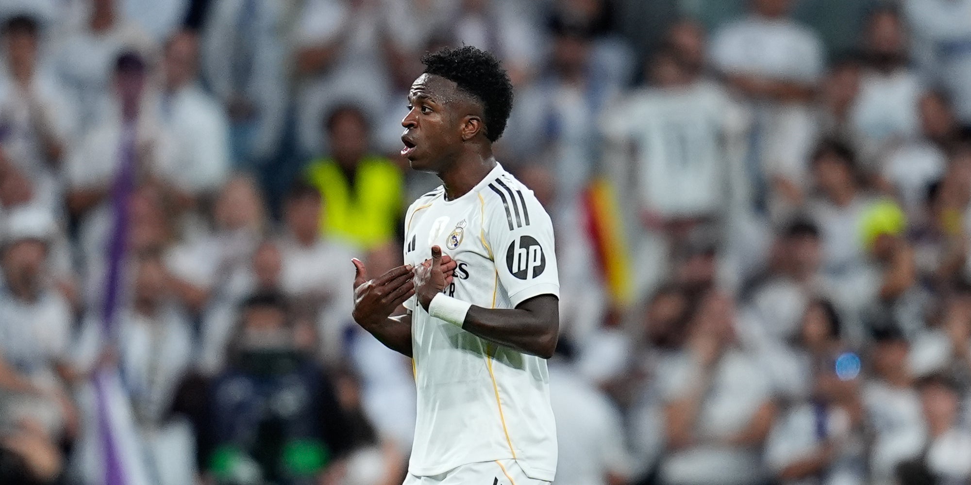 Vinicius, durant el Madrid-Barça de Lliga | Europa Press