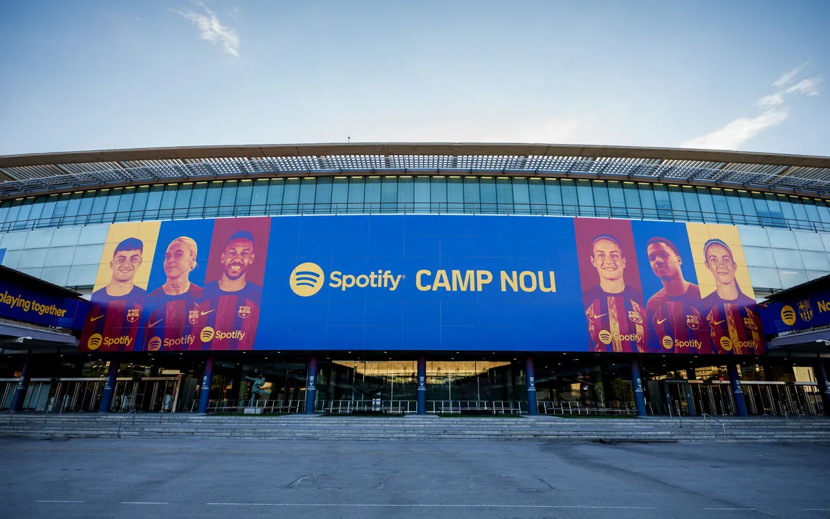 L'Spotify Camp Nou, amb el patrocini de l'empresa sueca | FC Barcelona