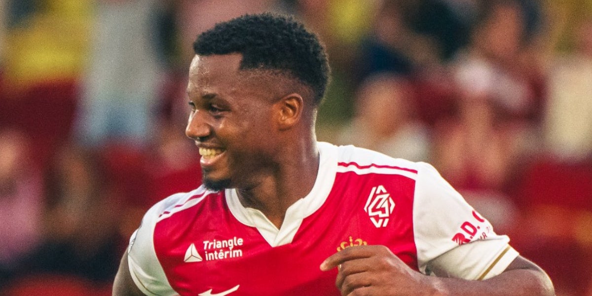 Ansu Fati, durante un partido con el Mónaco | AS Mónaco