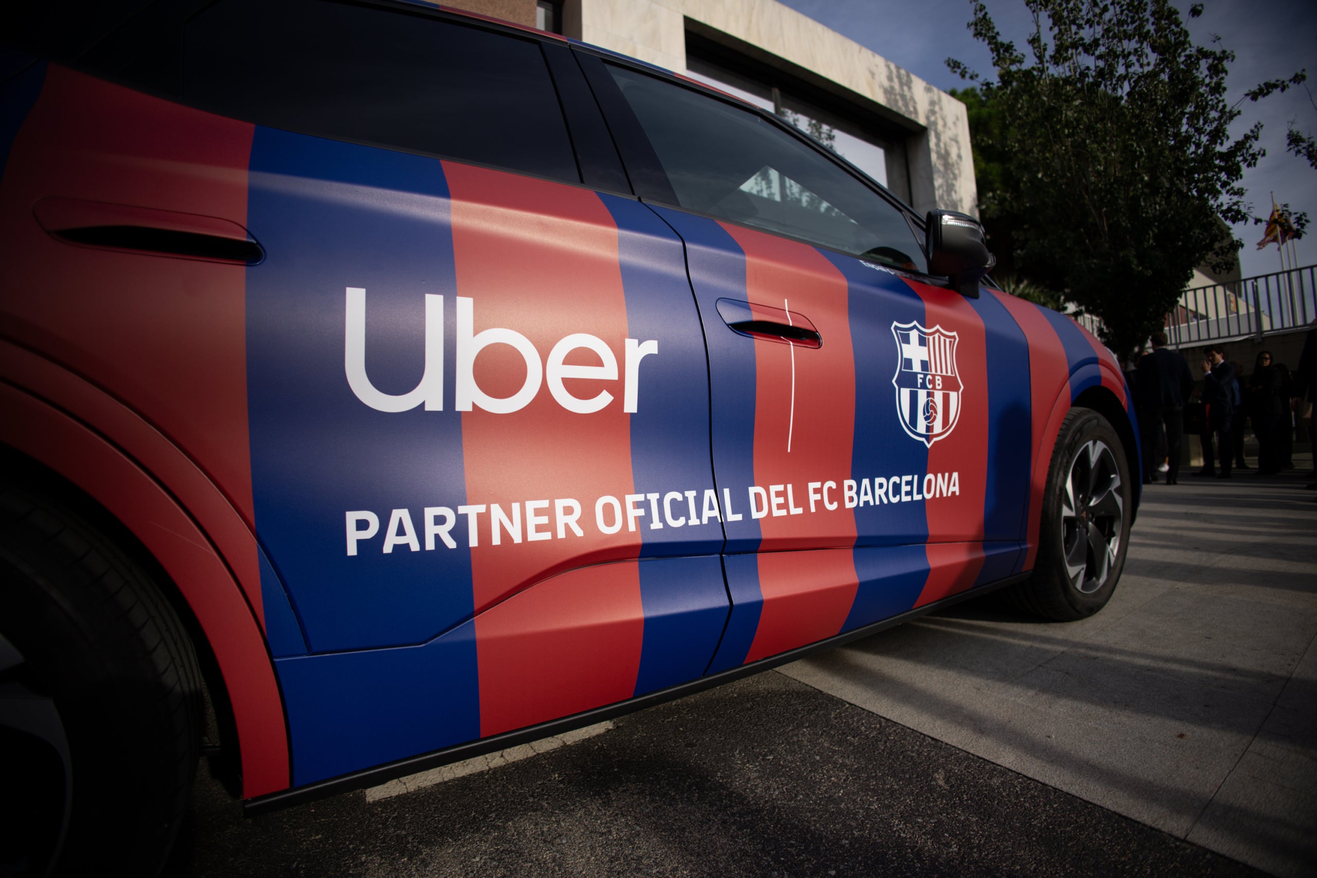 Un dels Ubers que lluiran els colors del Barça | FC Barcelona