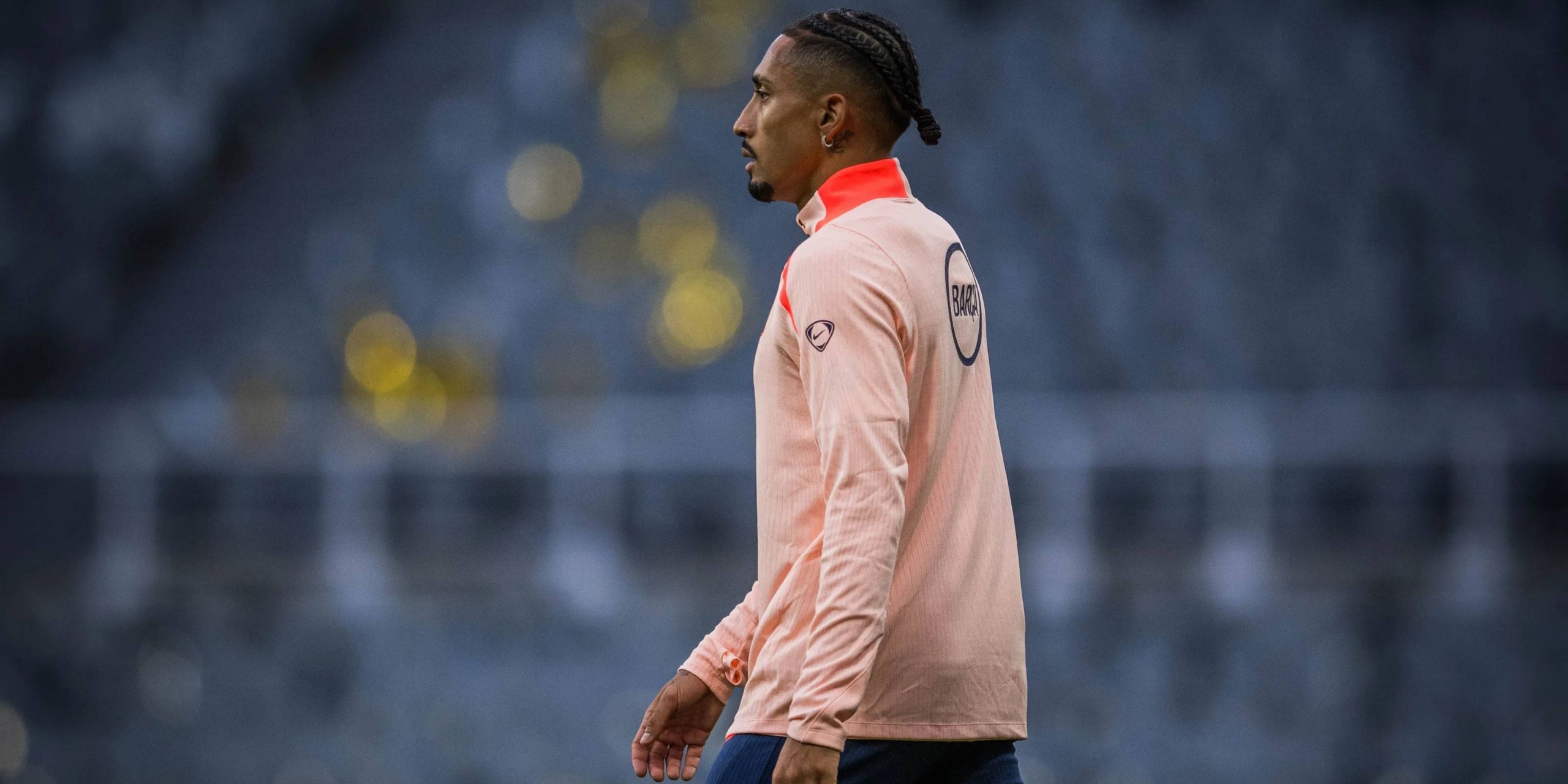 Raphinha, durant un entrenament amb el Barça | FC Barcelona
