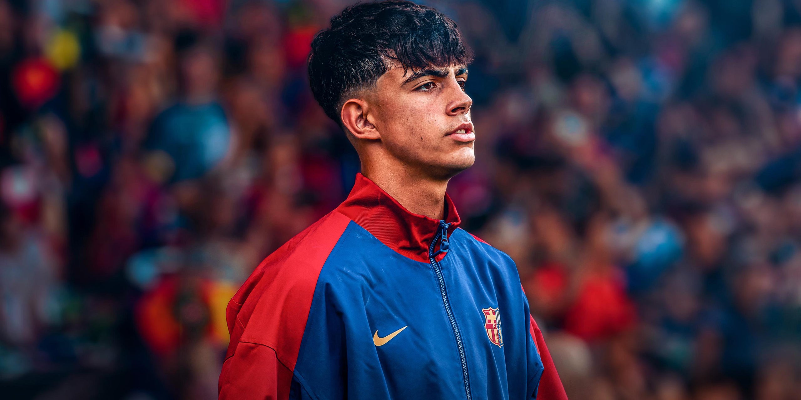 Marc Bernal, abans d'un partit amb el Barça | FC Barcelona