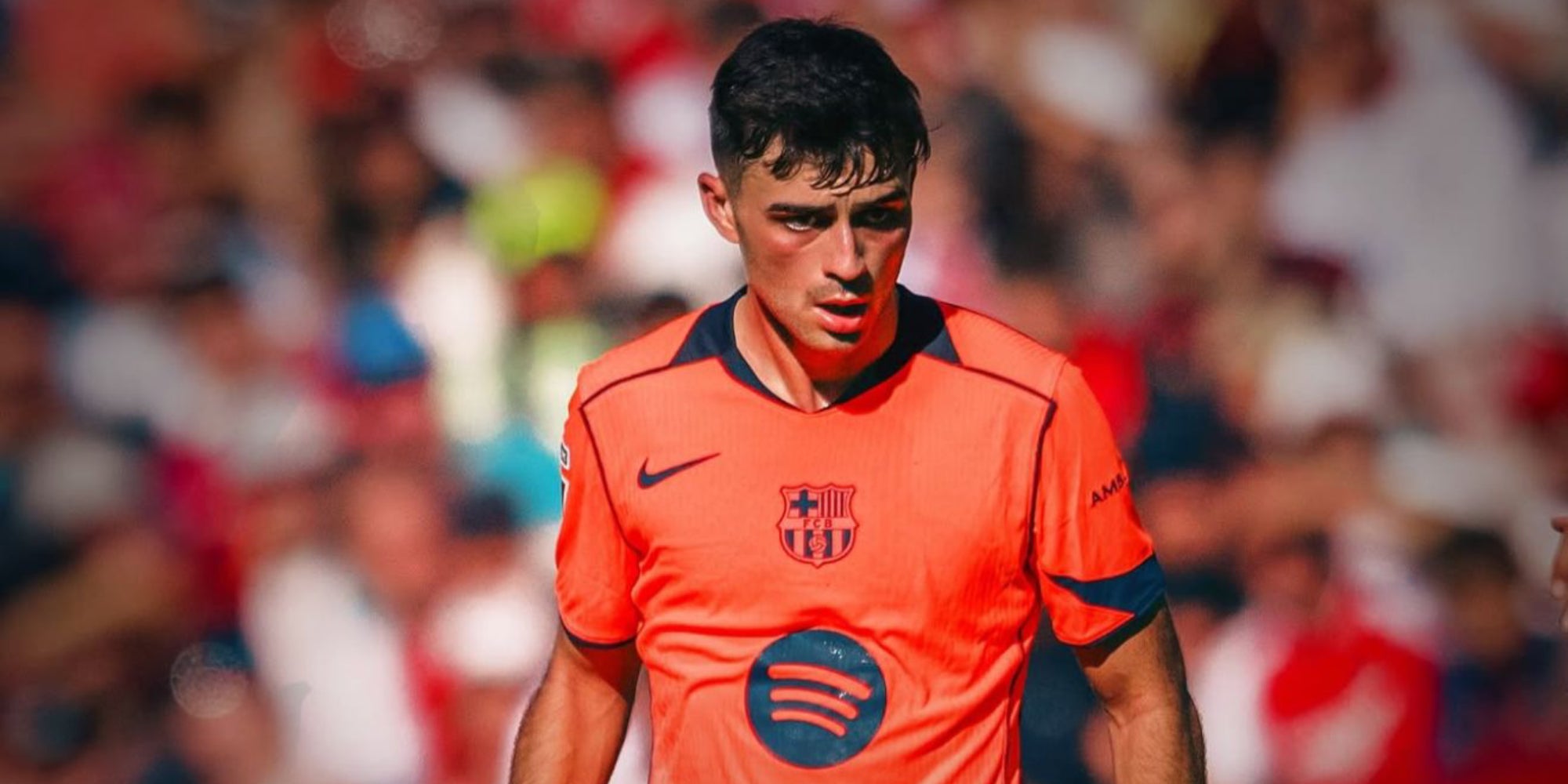 Pedri durant el partit davant el Sevilla | FCBarcelona