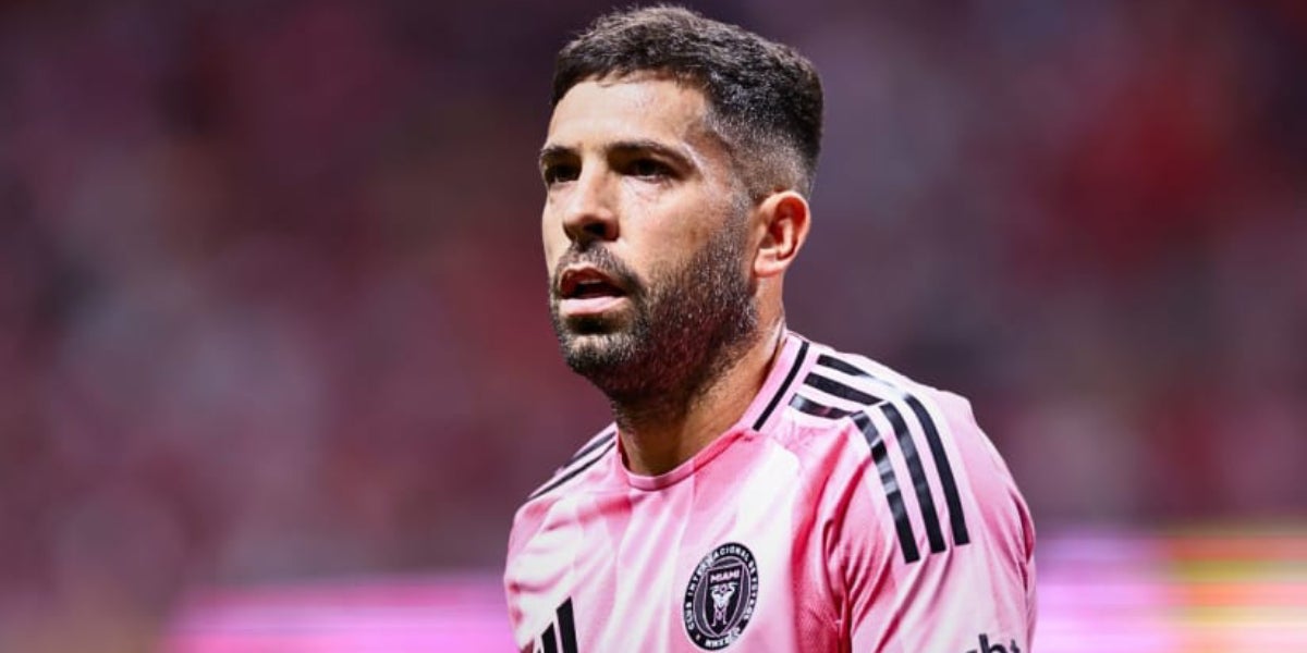 Jordi Alba, durant un partit amb l'Inter Miami | Inter Miami CF