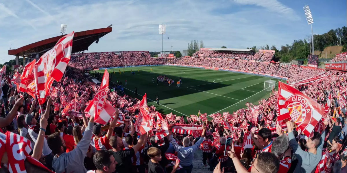 Montilivi, l'estadi del Girona, durant un partit | Europa Press